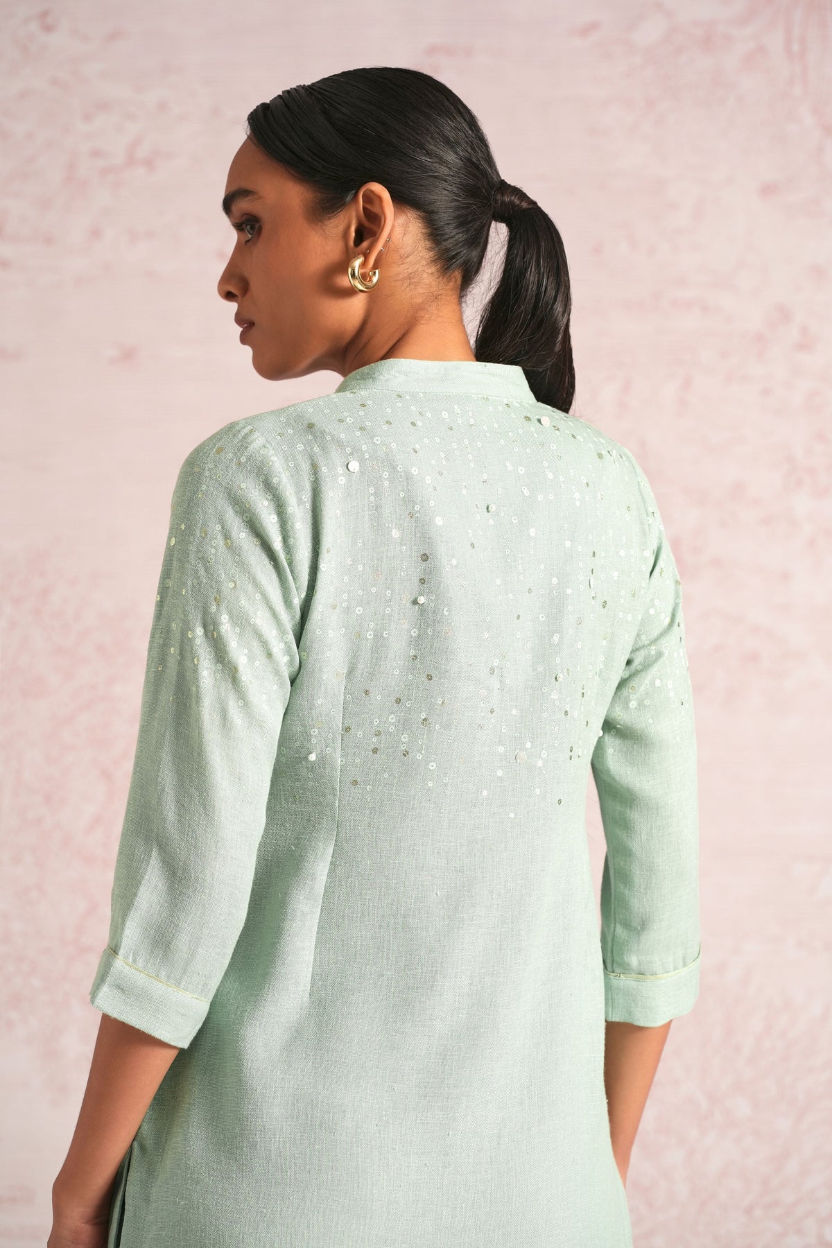 Shimmer Cloud Kurta & Pant