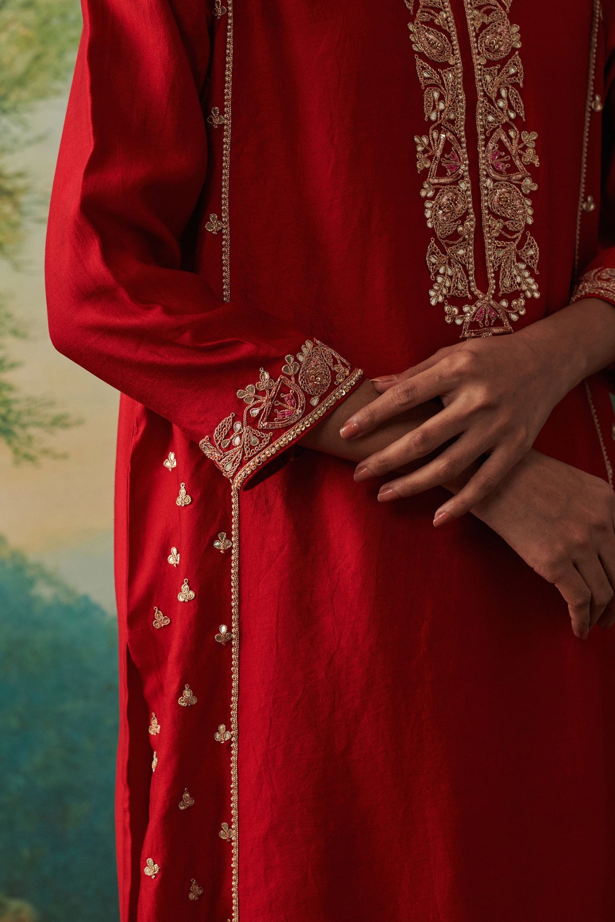 Jazabah Saiyan Tunic Set