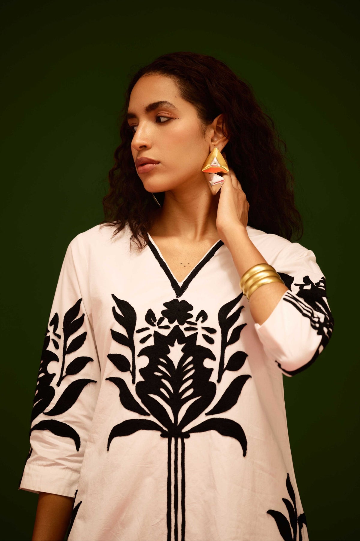 Ivory Shift Dress