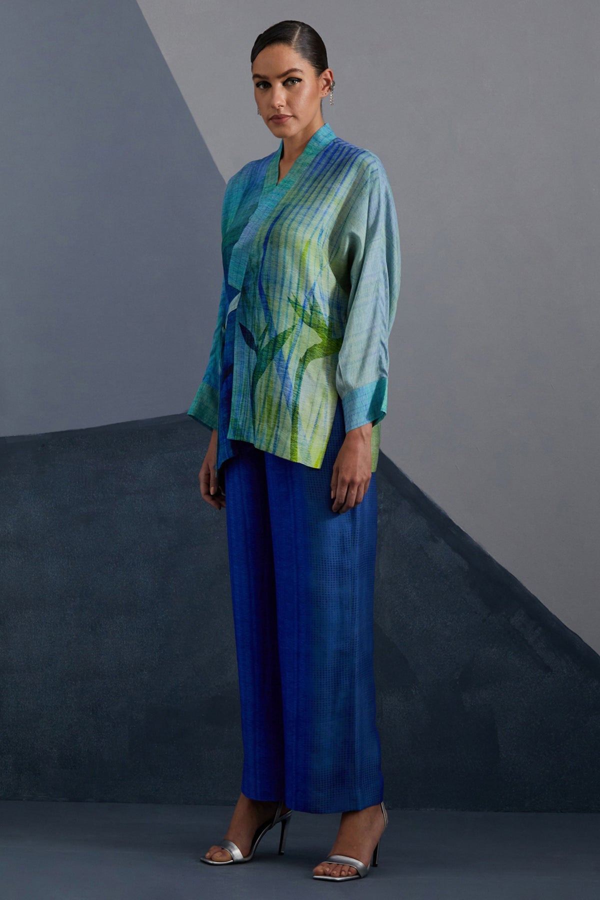 Cascade Oceanic Teal Co-ord Set
