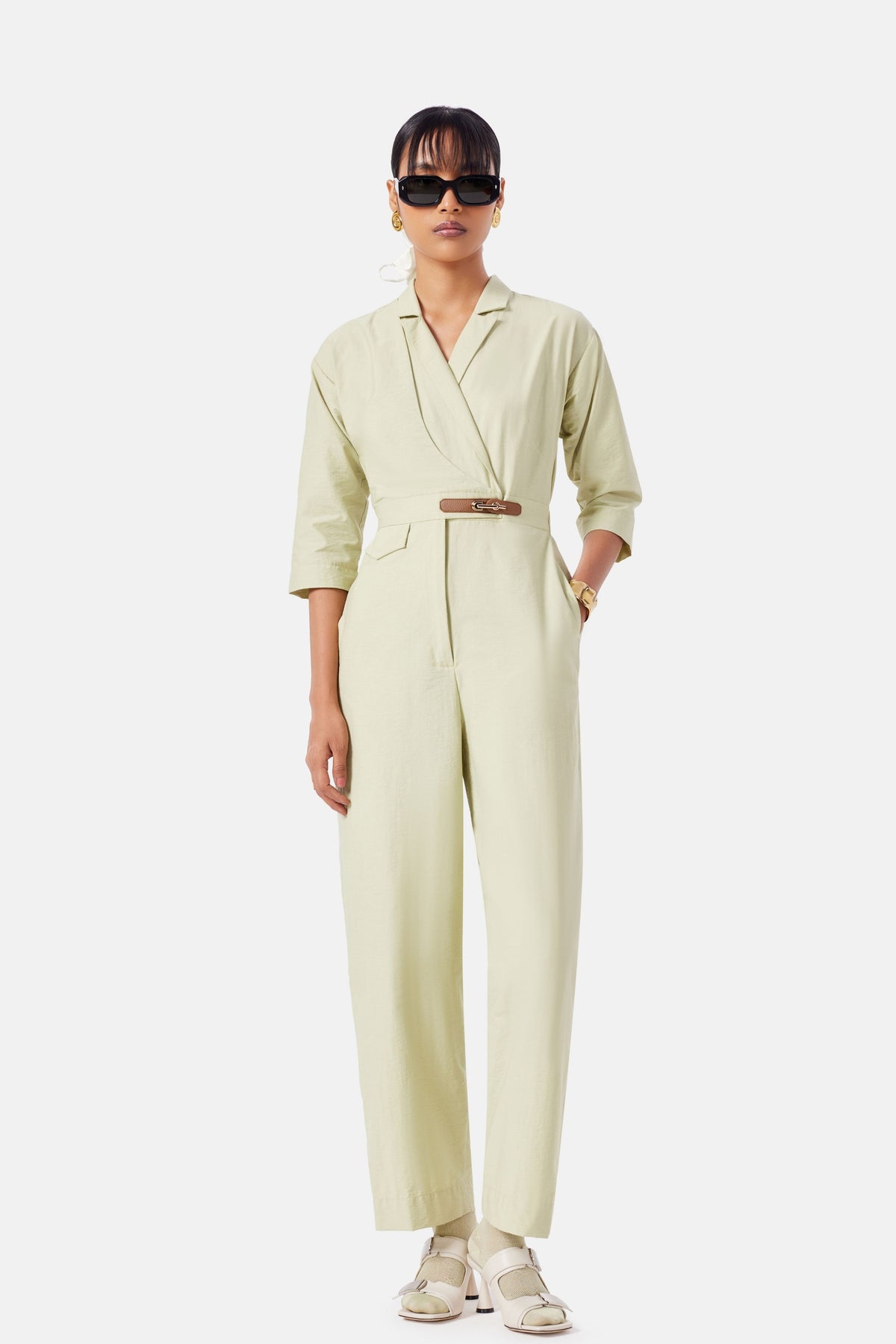 Palmer Green Jumpsuit