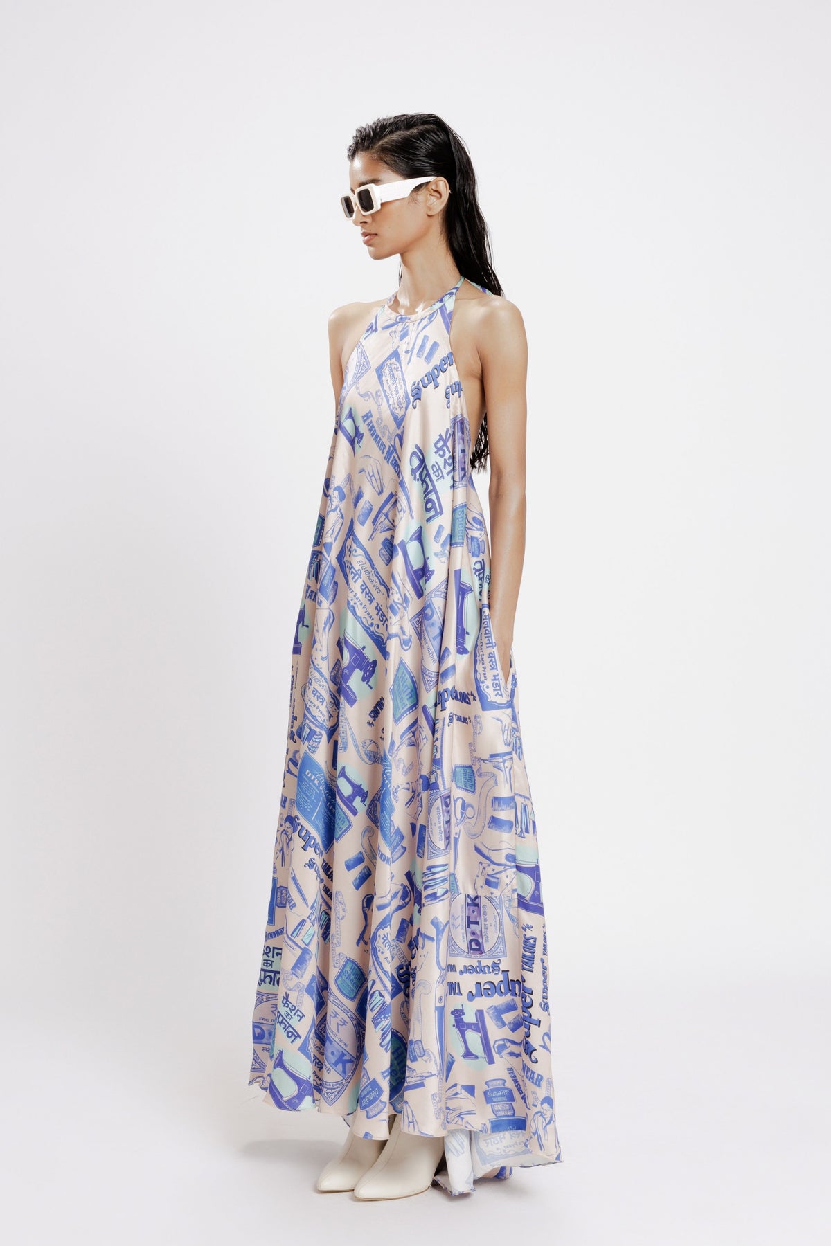 Karkhana Halter Slip Dress