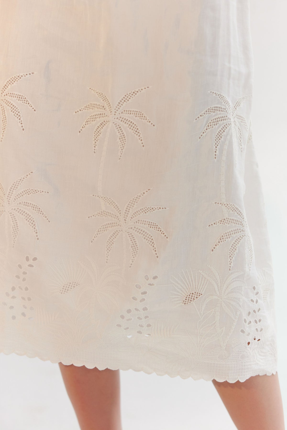 White Valentina Midi Dress