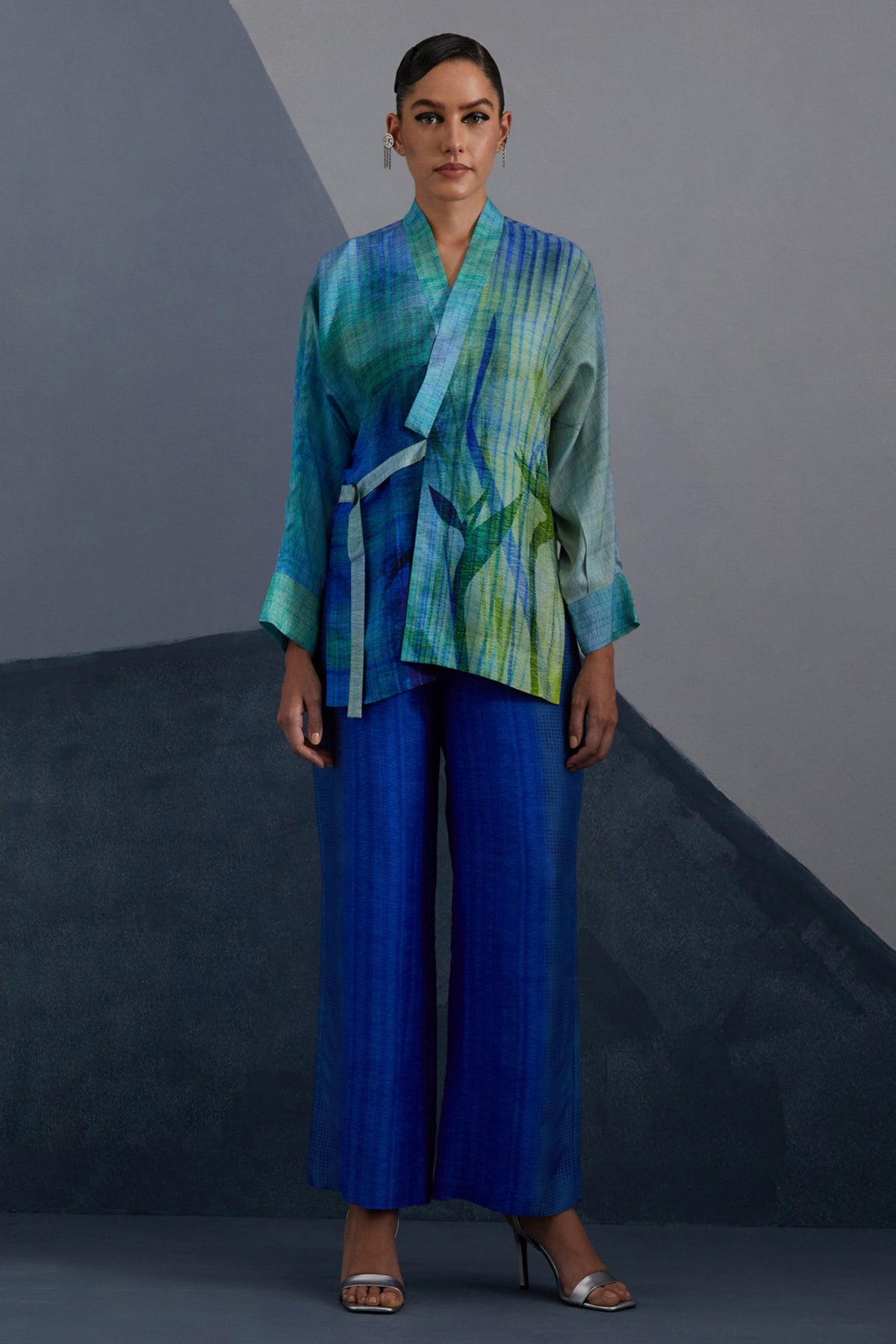 Cascade Oceanic Teal Co-ord Set