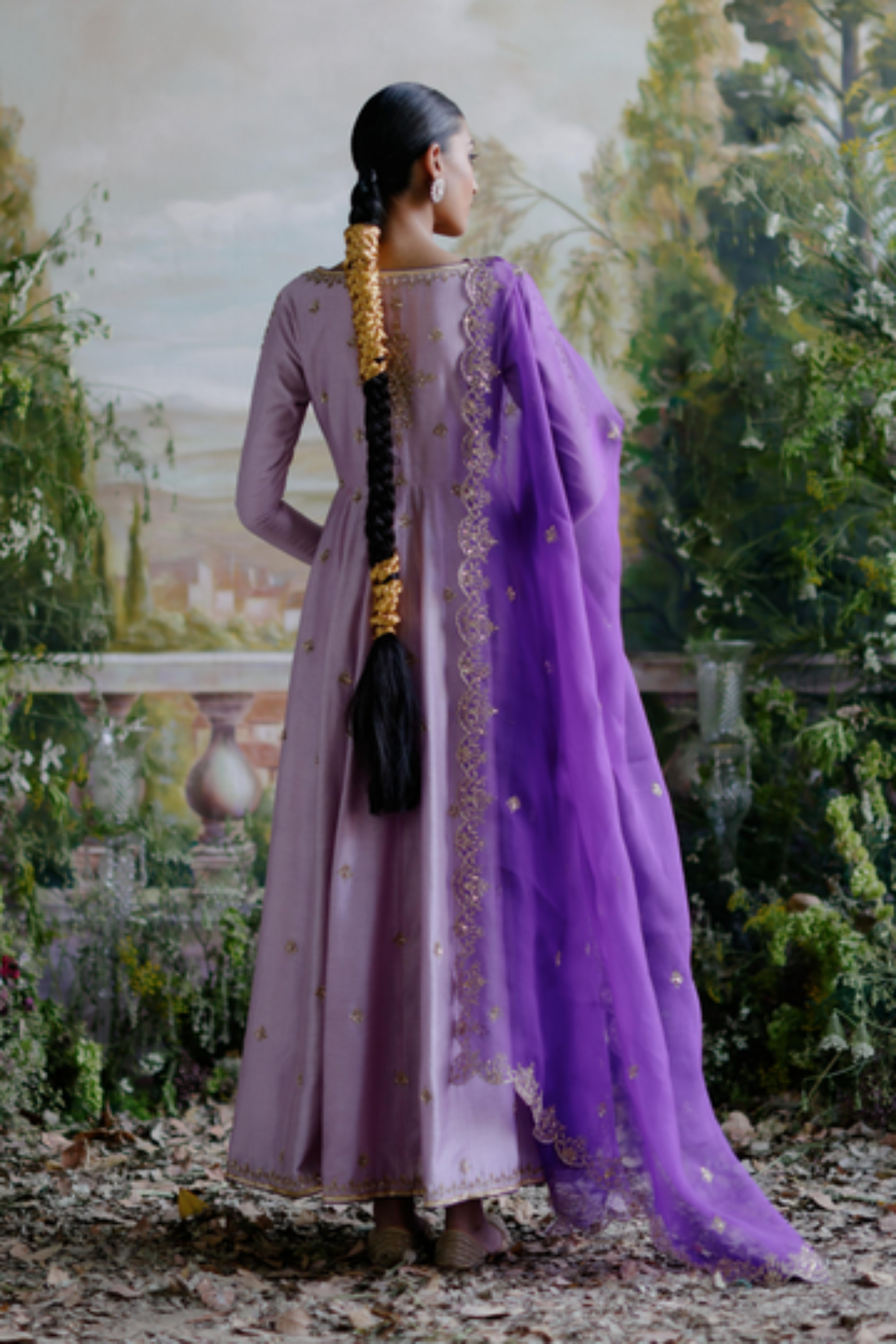 Lavender Jacket Set