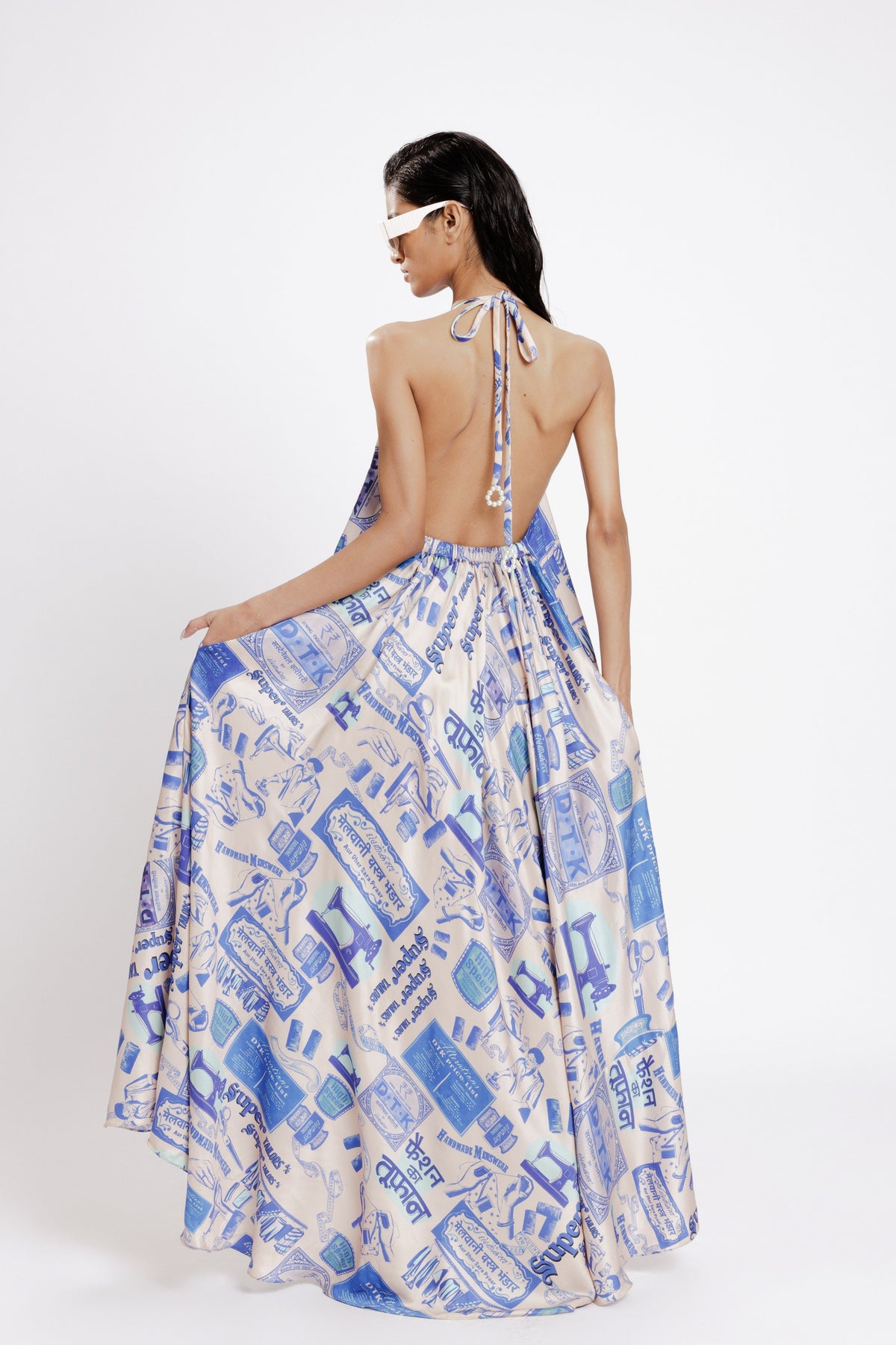Karkhana Halter Slip Dress