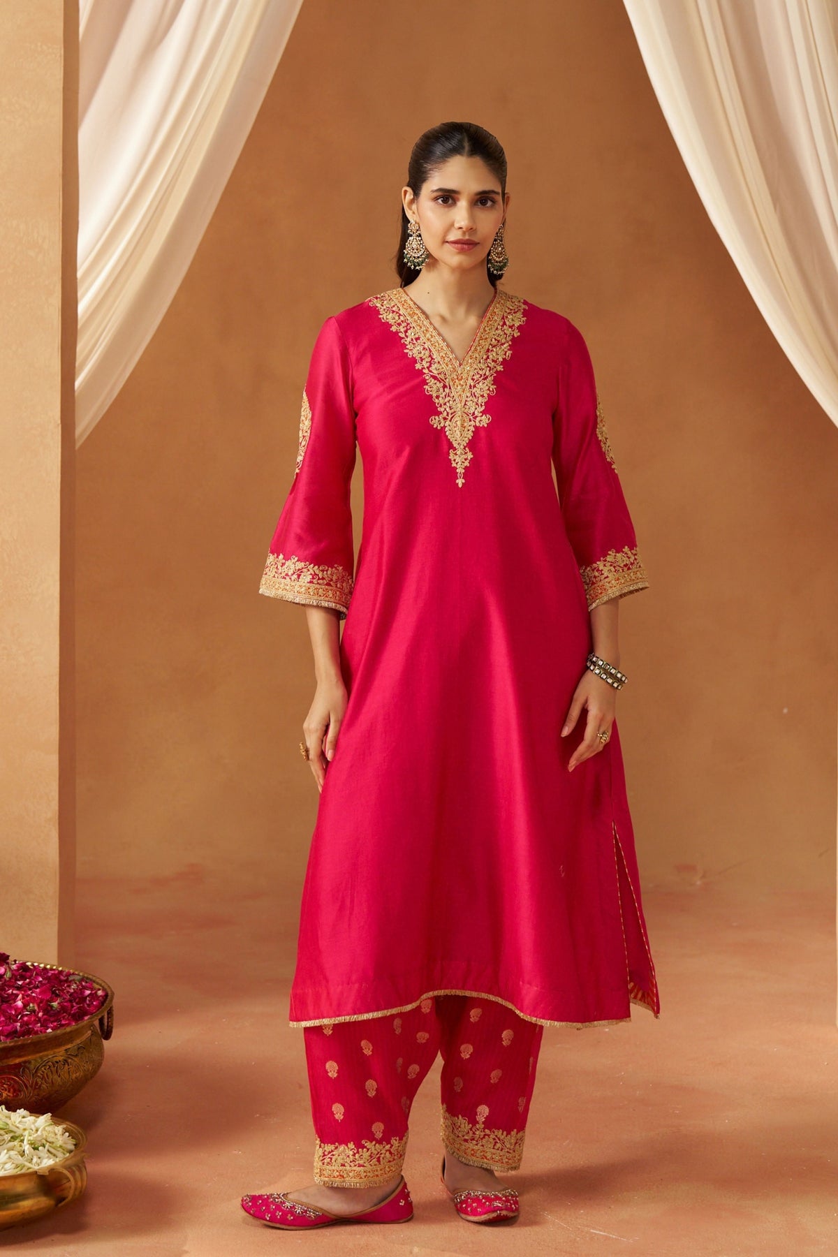Liana Hot Pink Chauga Set