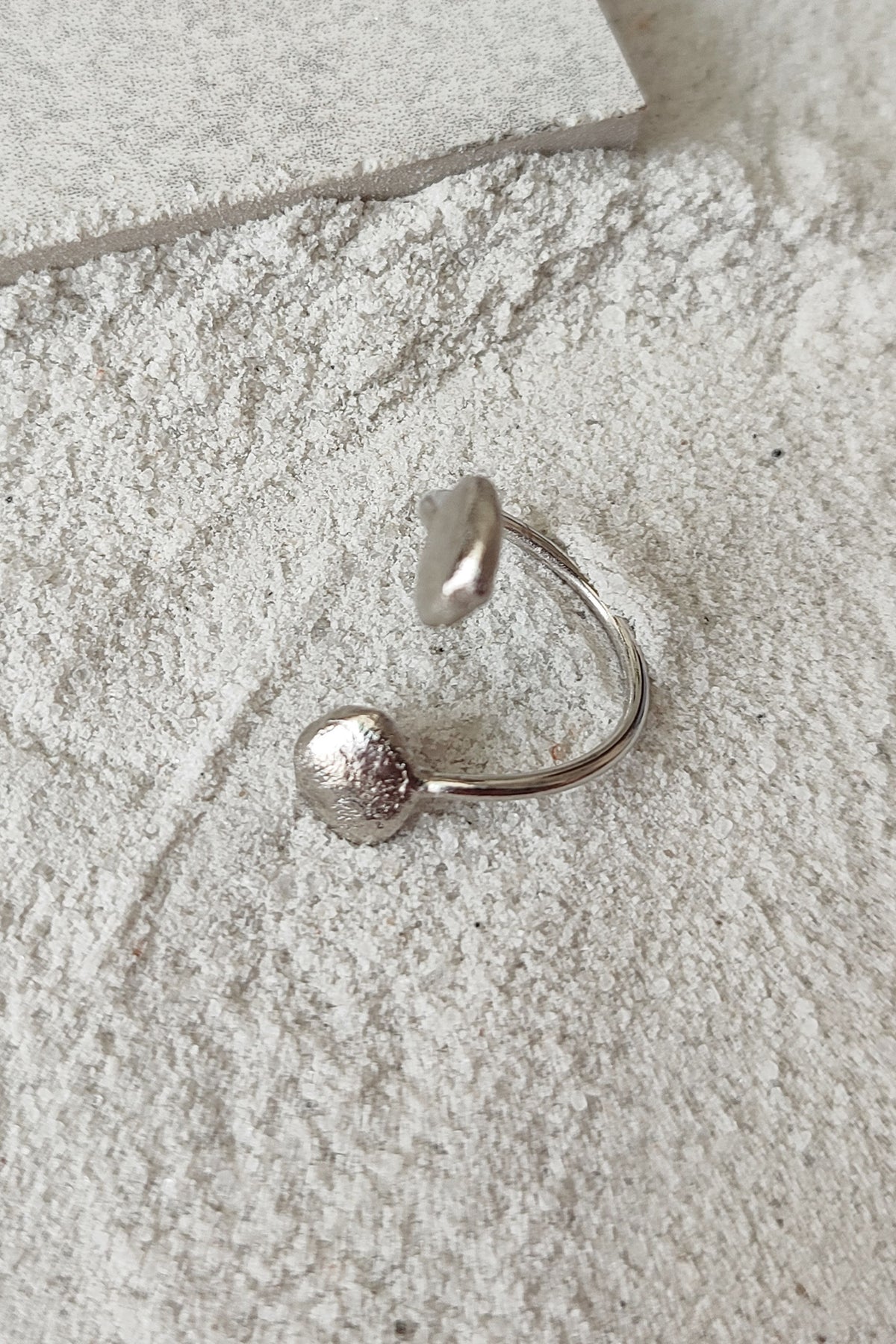 Kin Small Silver Ring