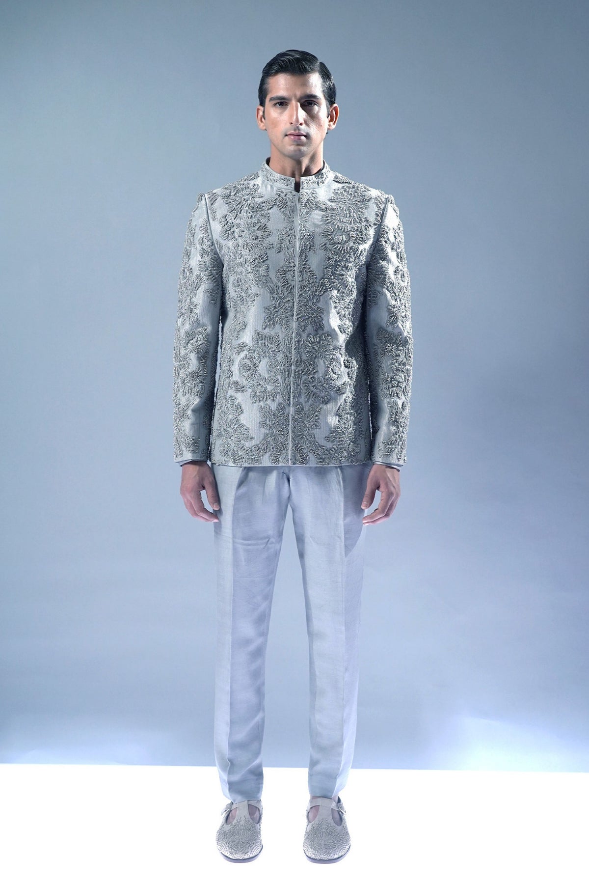 Regalis Embroidered Bandhgala Set