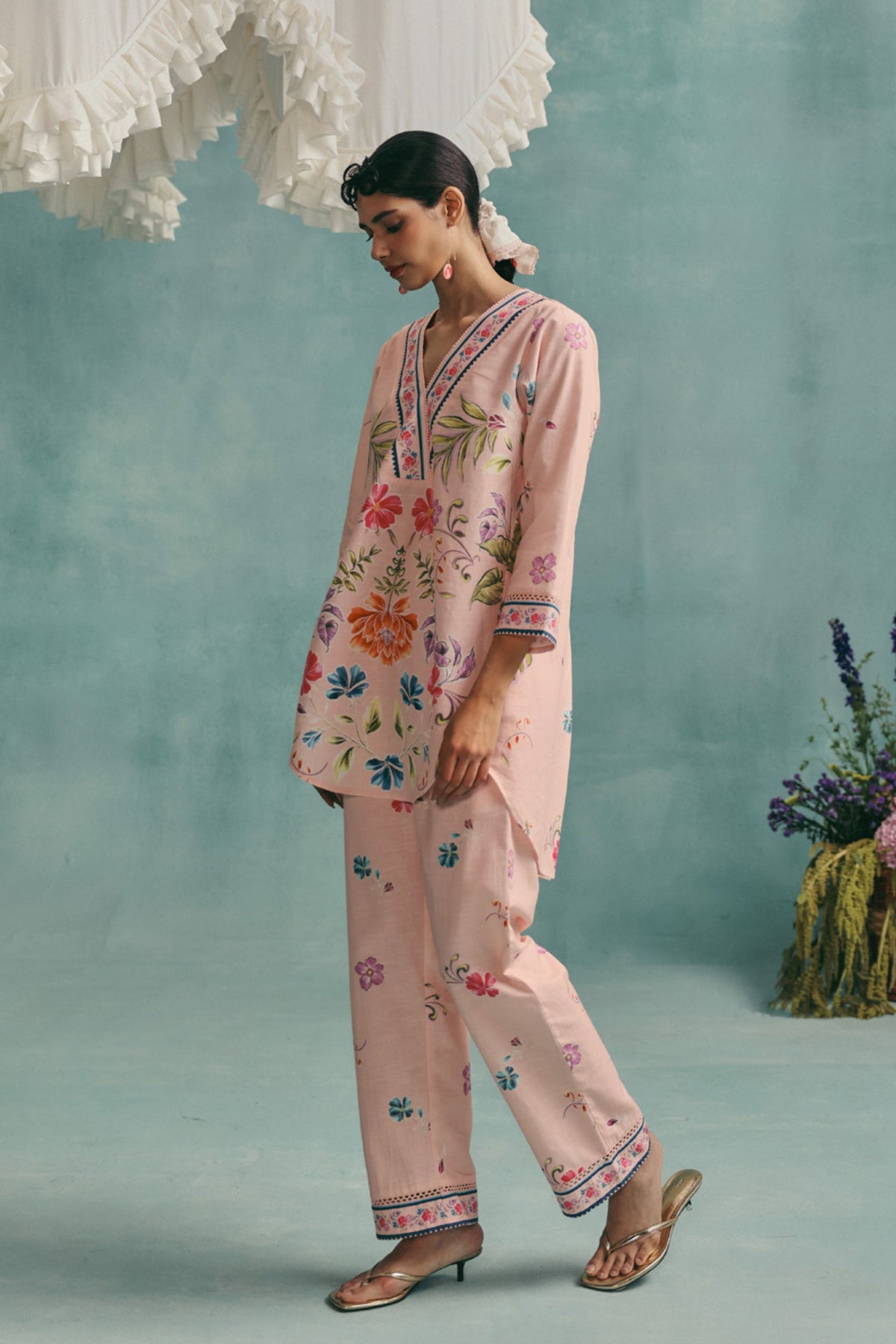 Rose Tunic Set