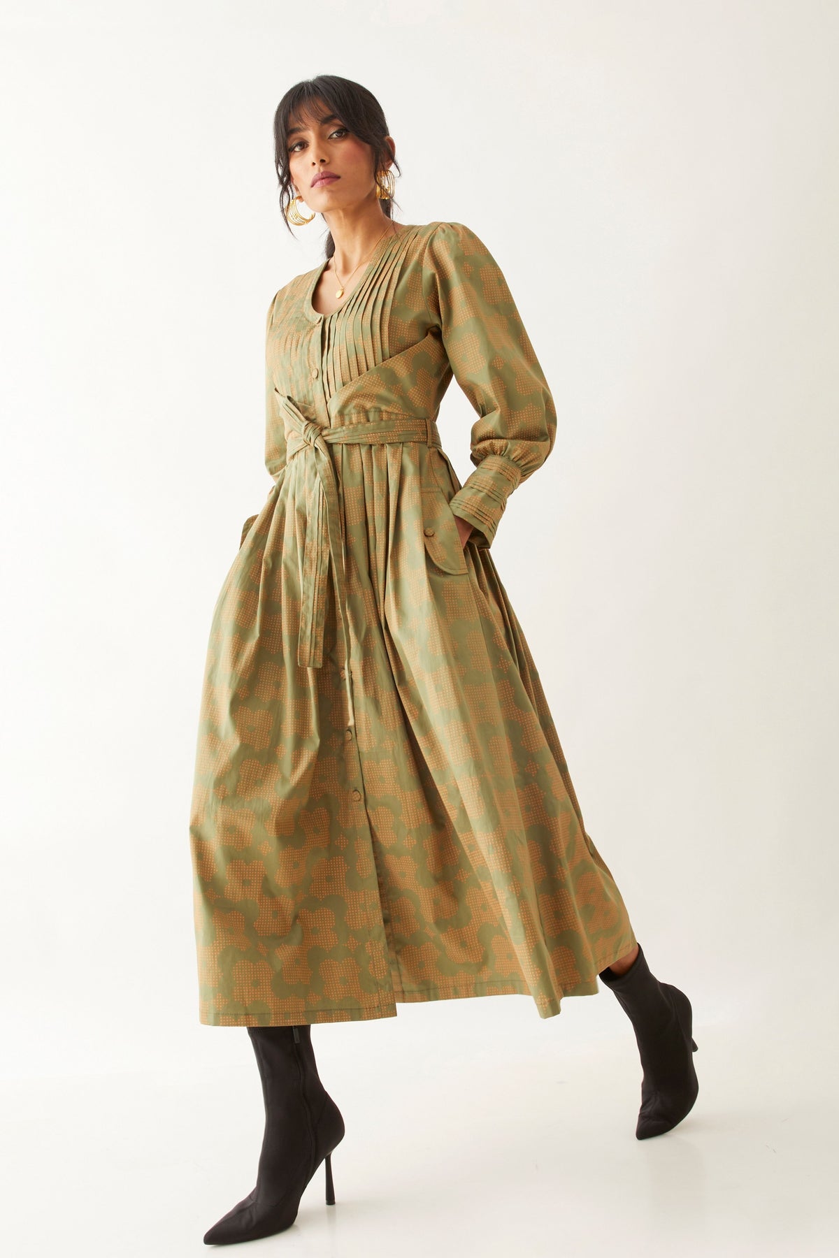 Zeba Sage Dress