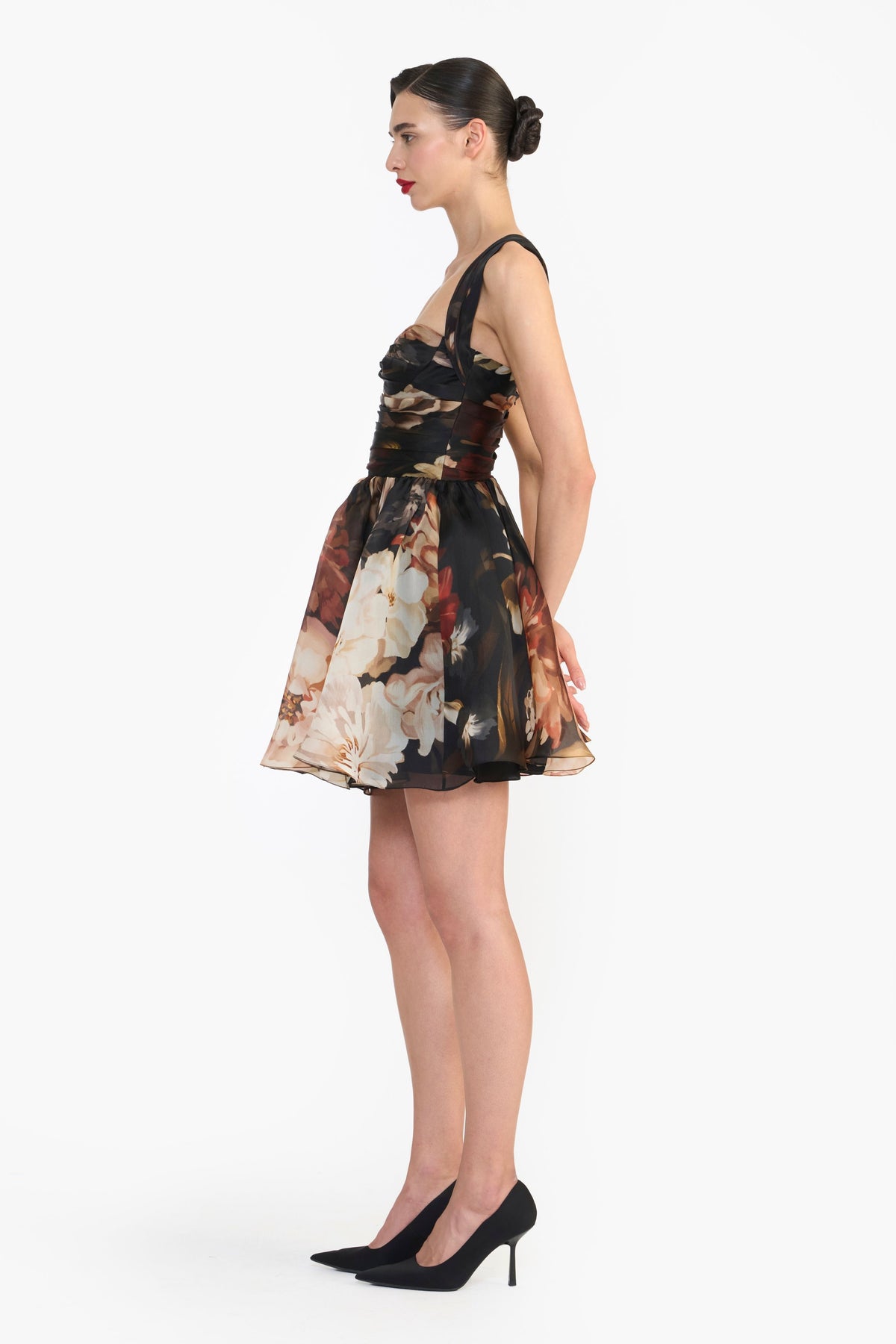 Draped Bustier Mini