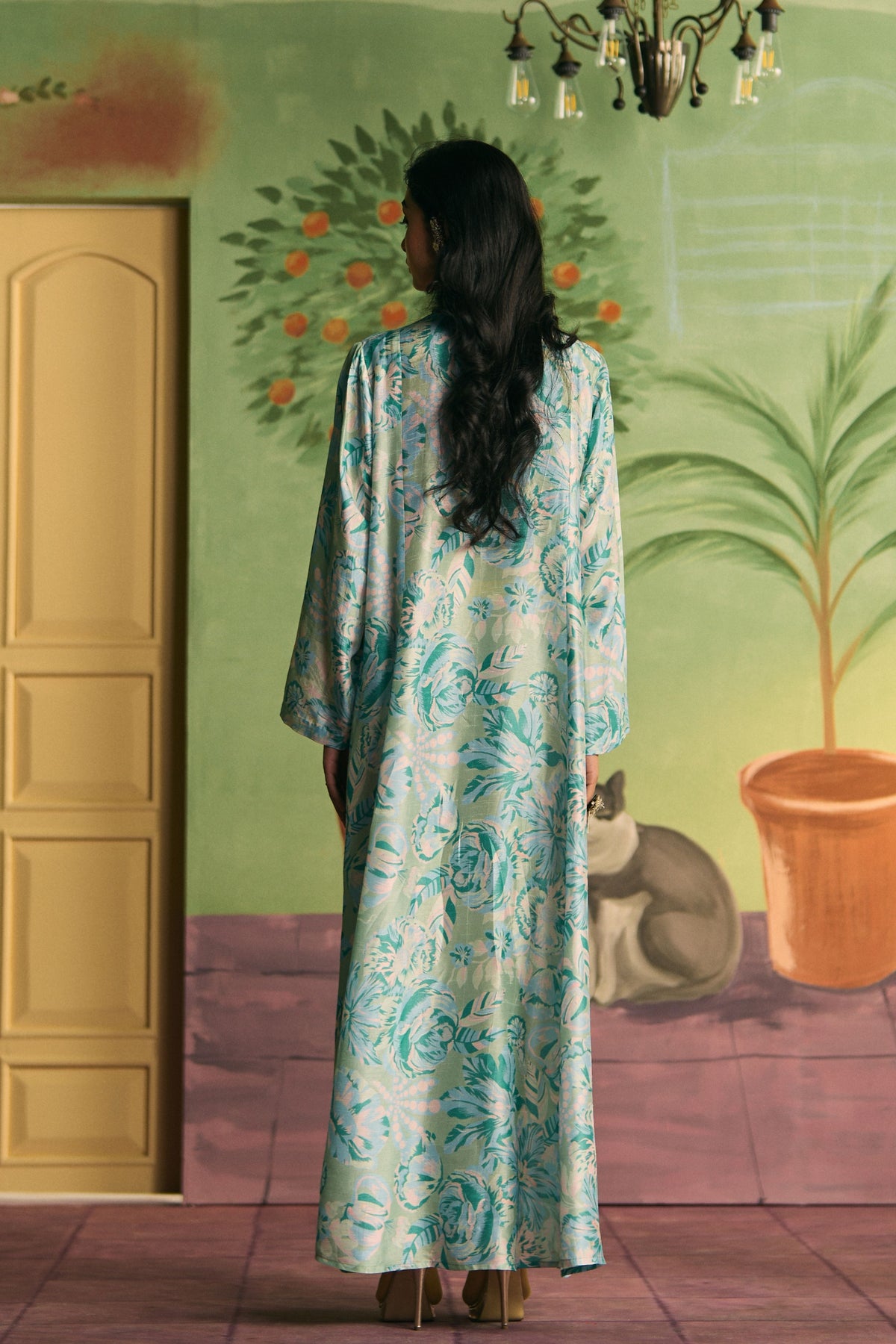 Mint Flow Kaftan