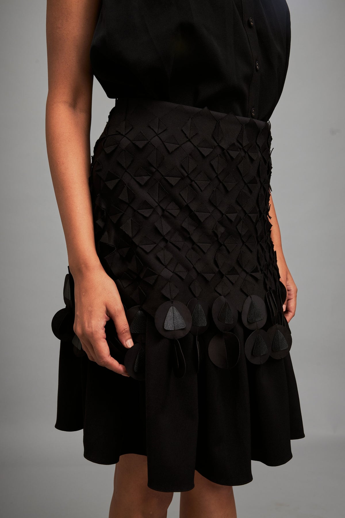Black Sleeveless Co-ord set