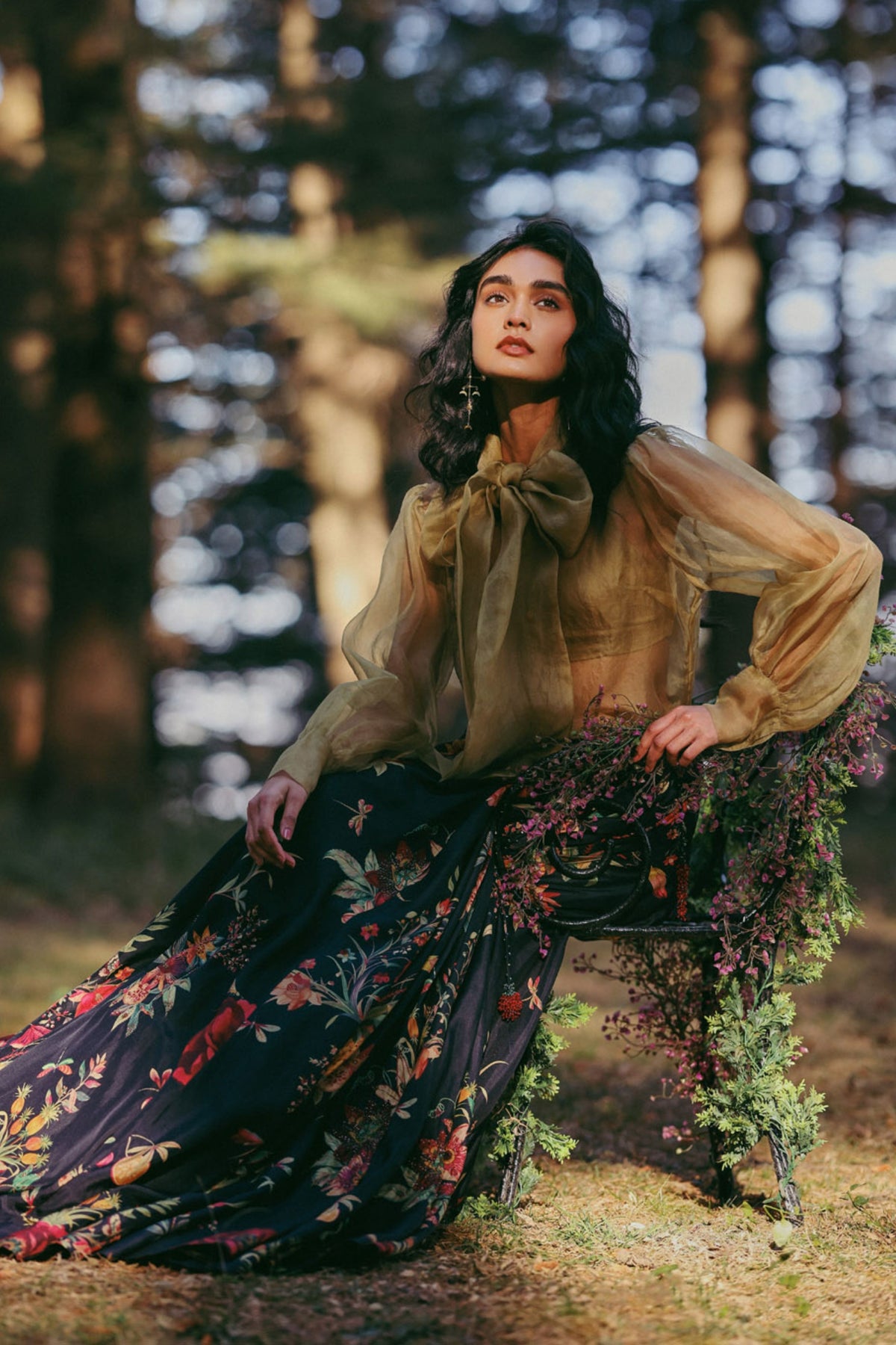 Dragonfly Trail Lehenga Set