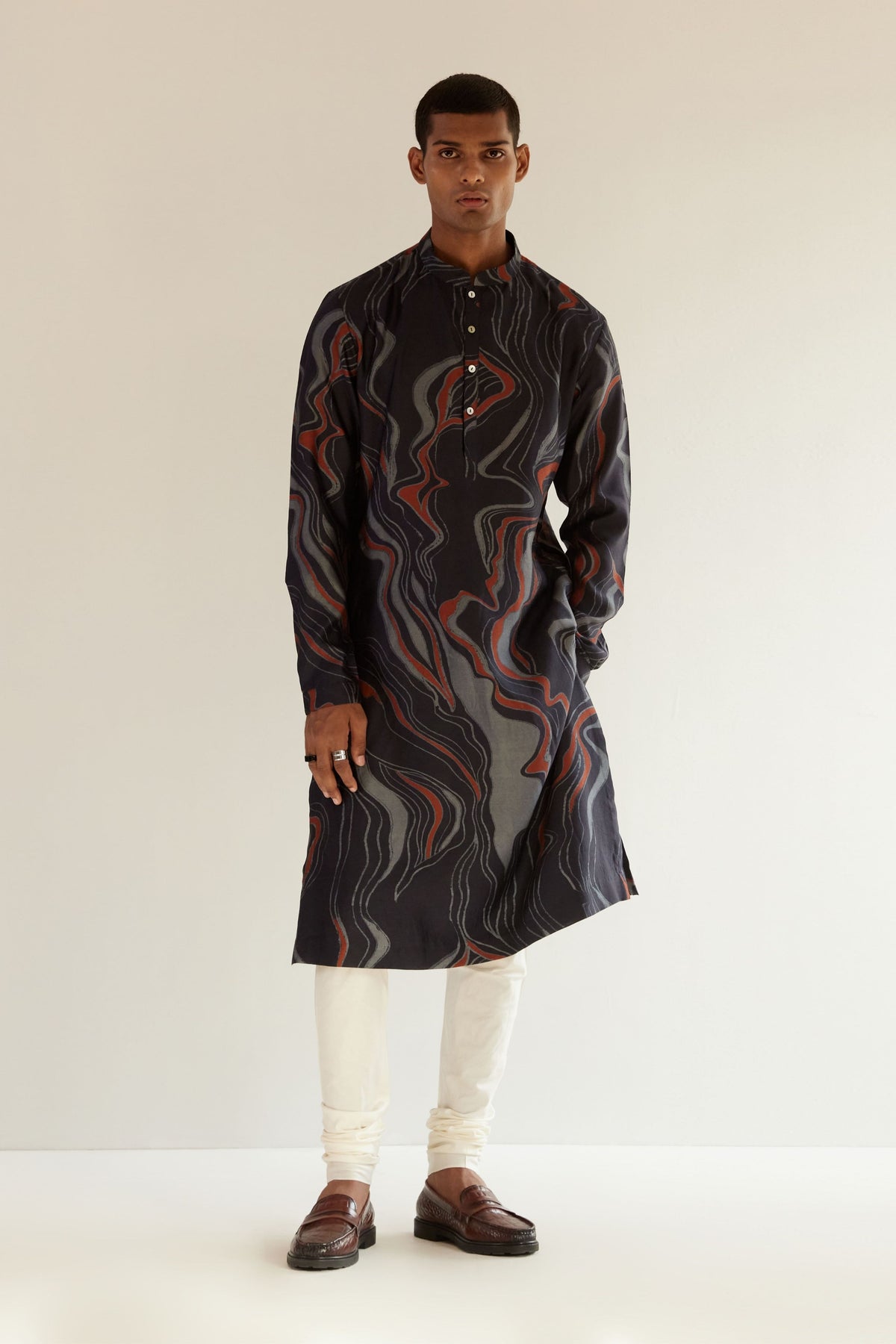 Infinity Print Kurta Set
