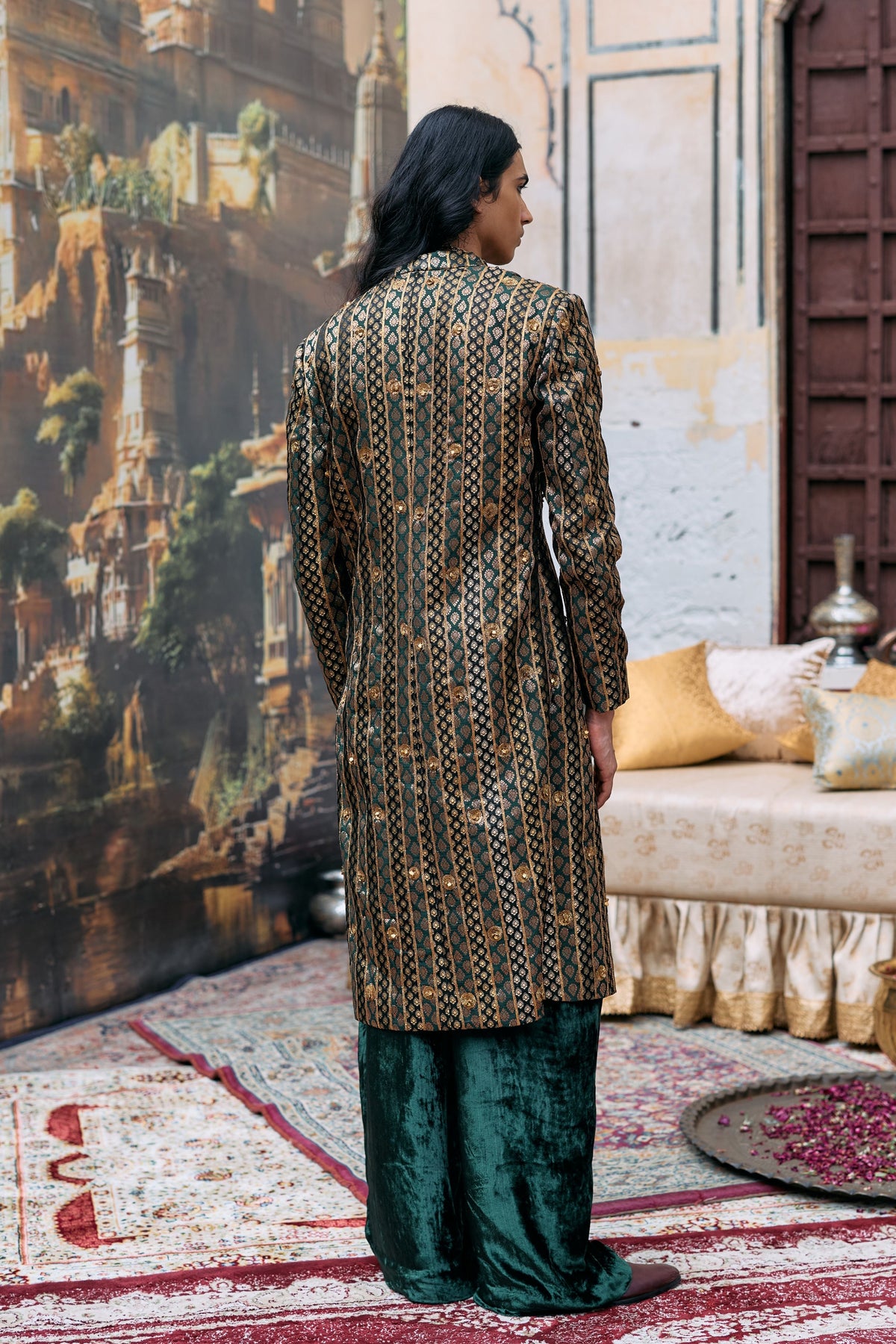 Vajra Sherwani With Pants