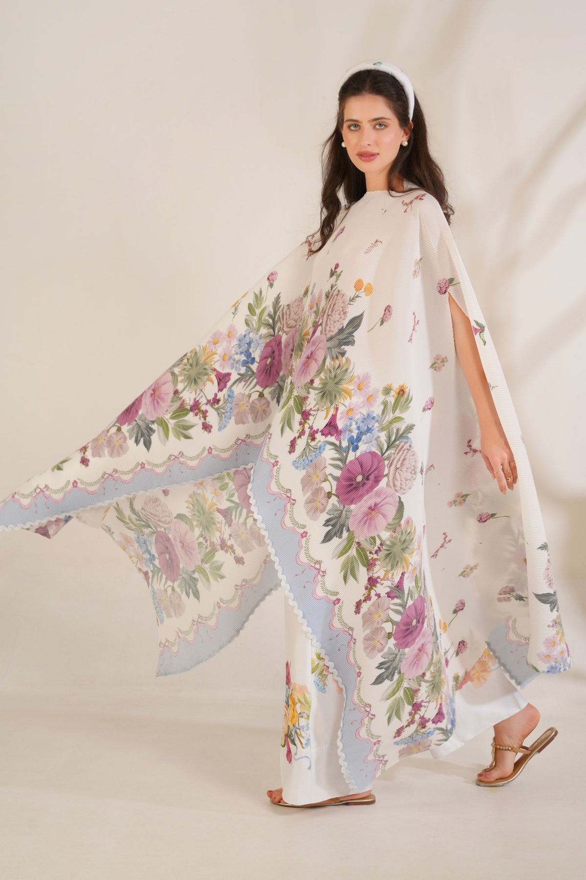 Floral Cape Set
