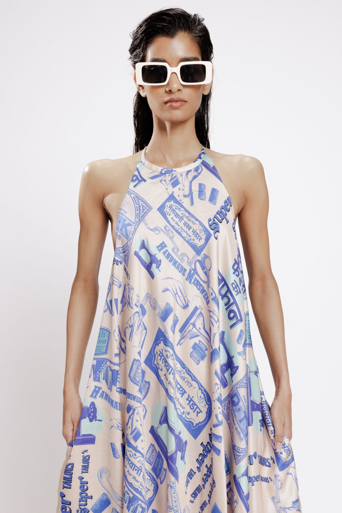 Karkhana Halter Slip Dress