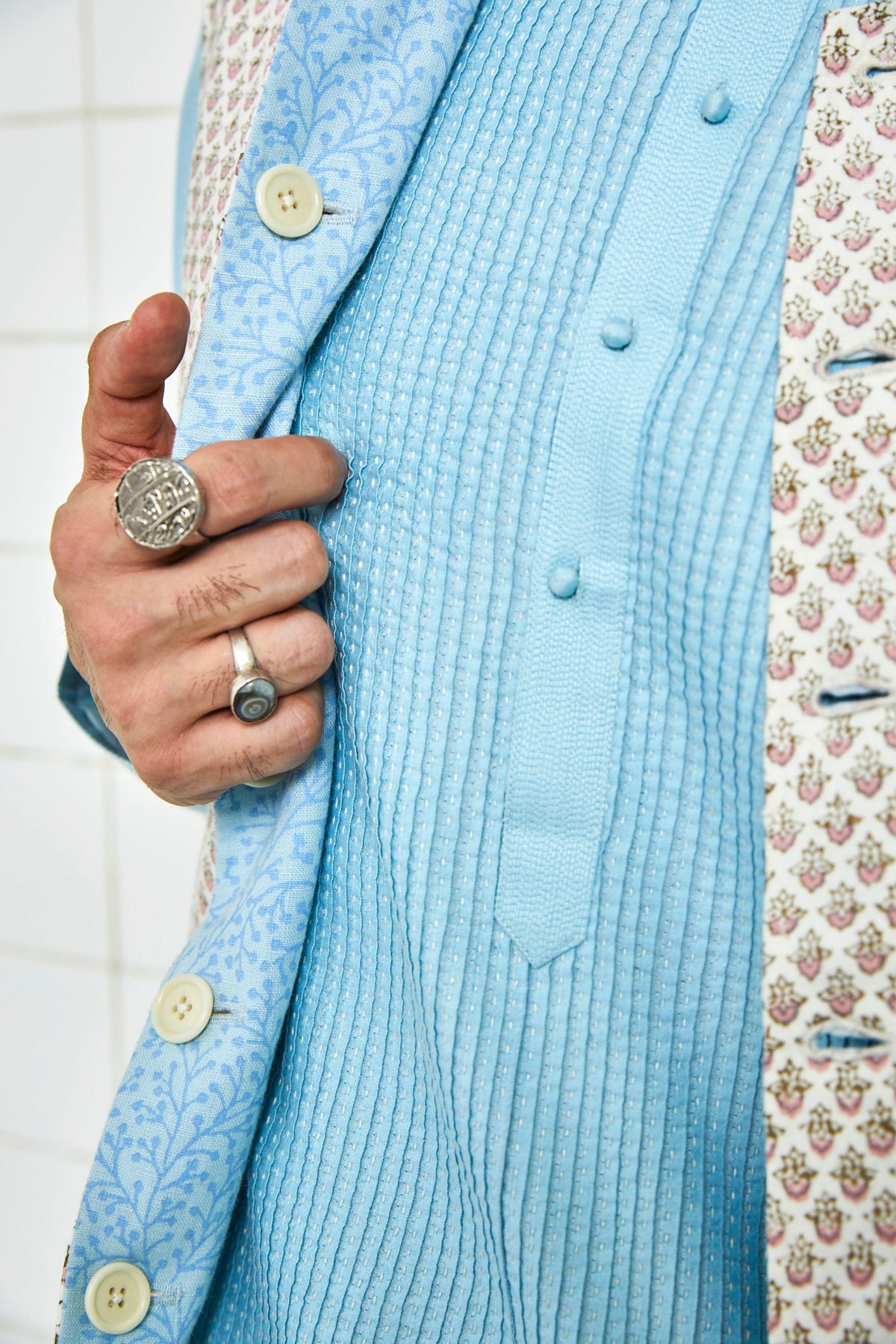 Pushad Reversible Nehru Jacket