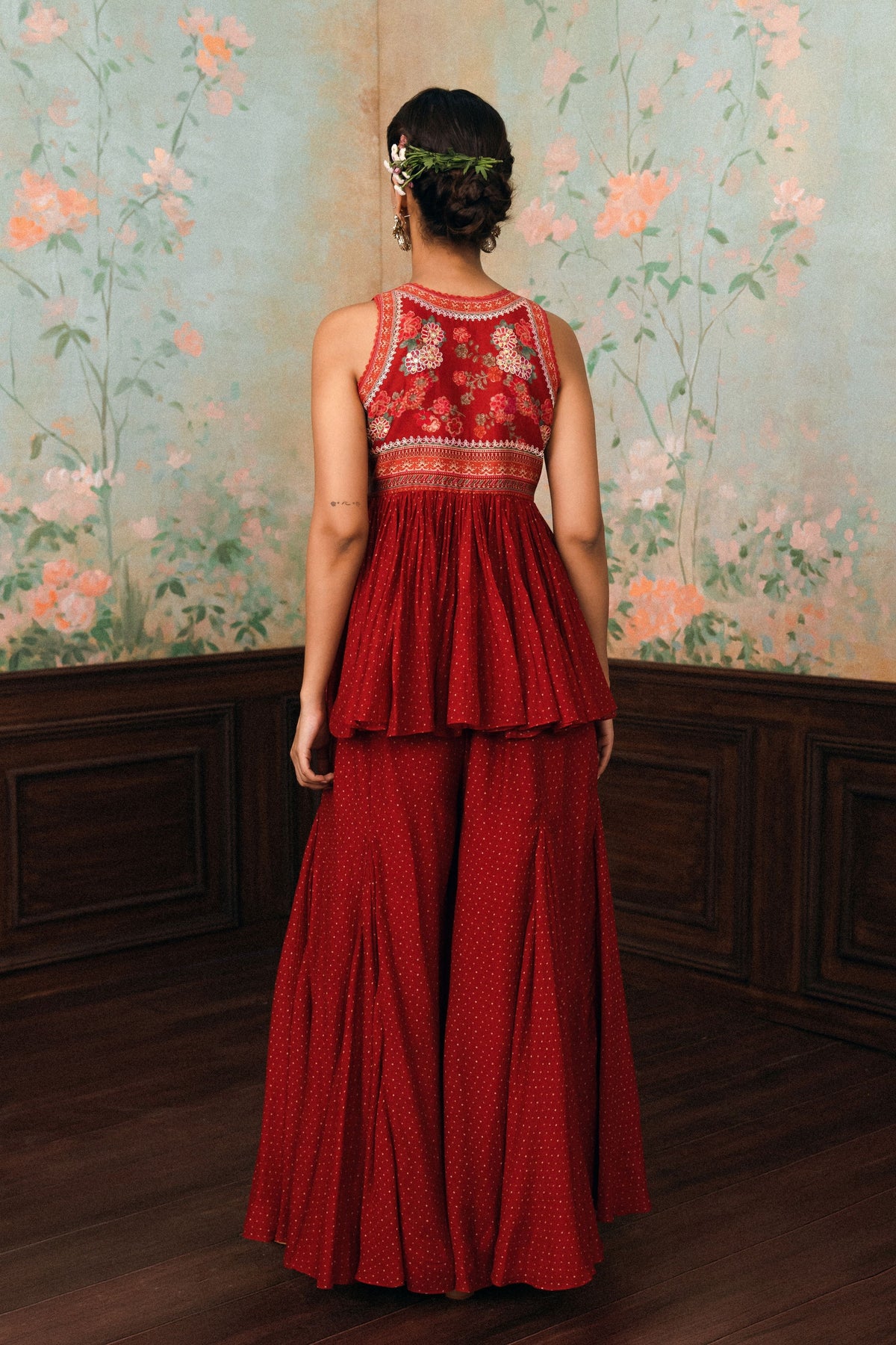 Merlia Peplum Set
