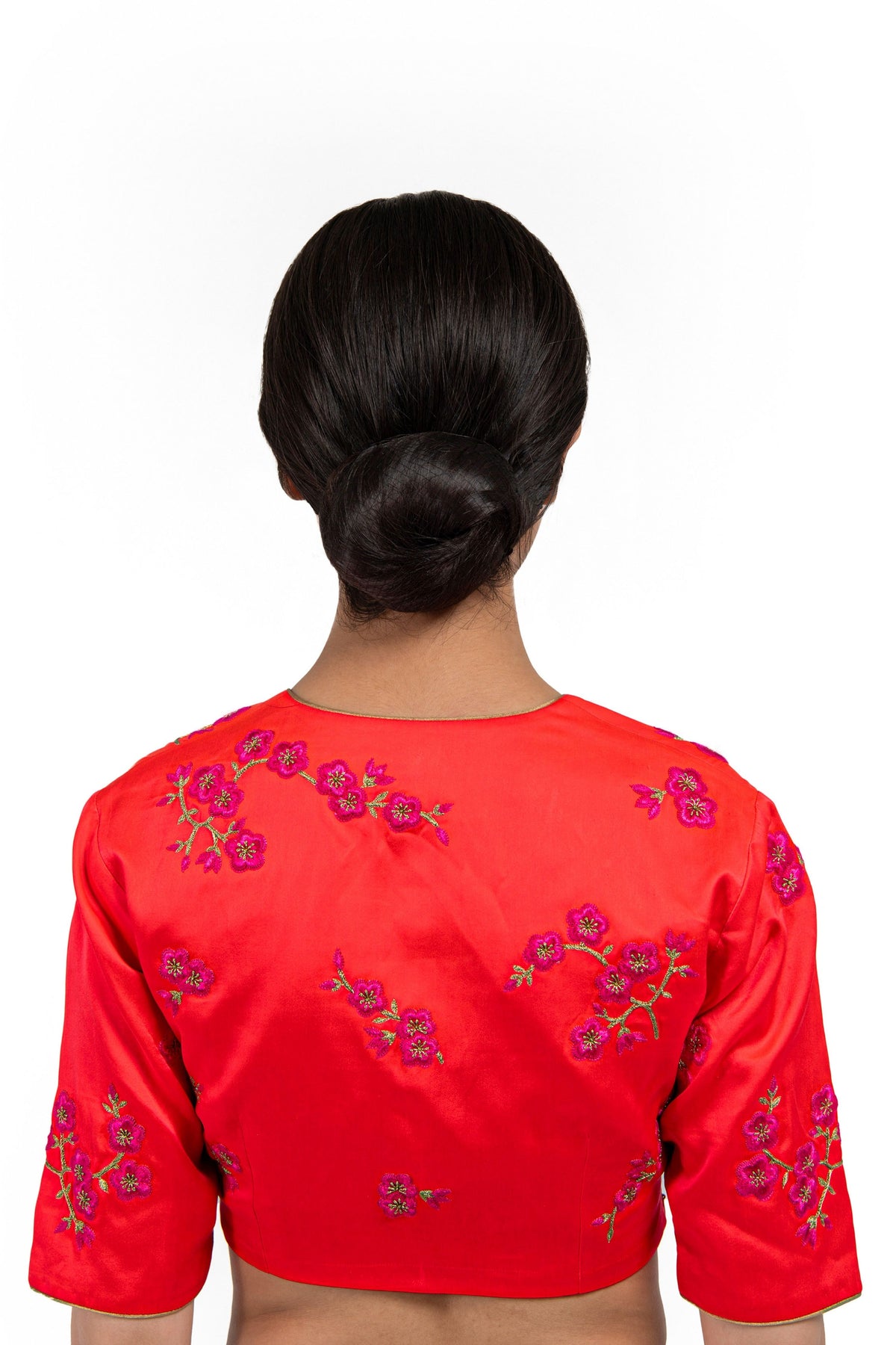 Sayuri Orange Blouse