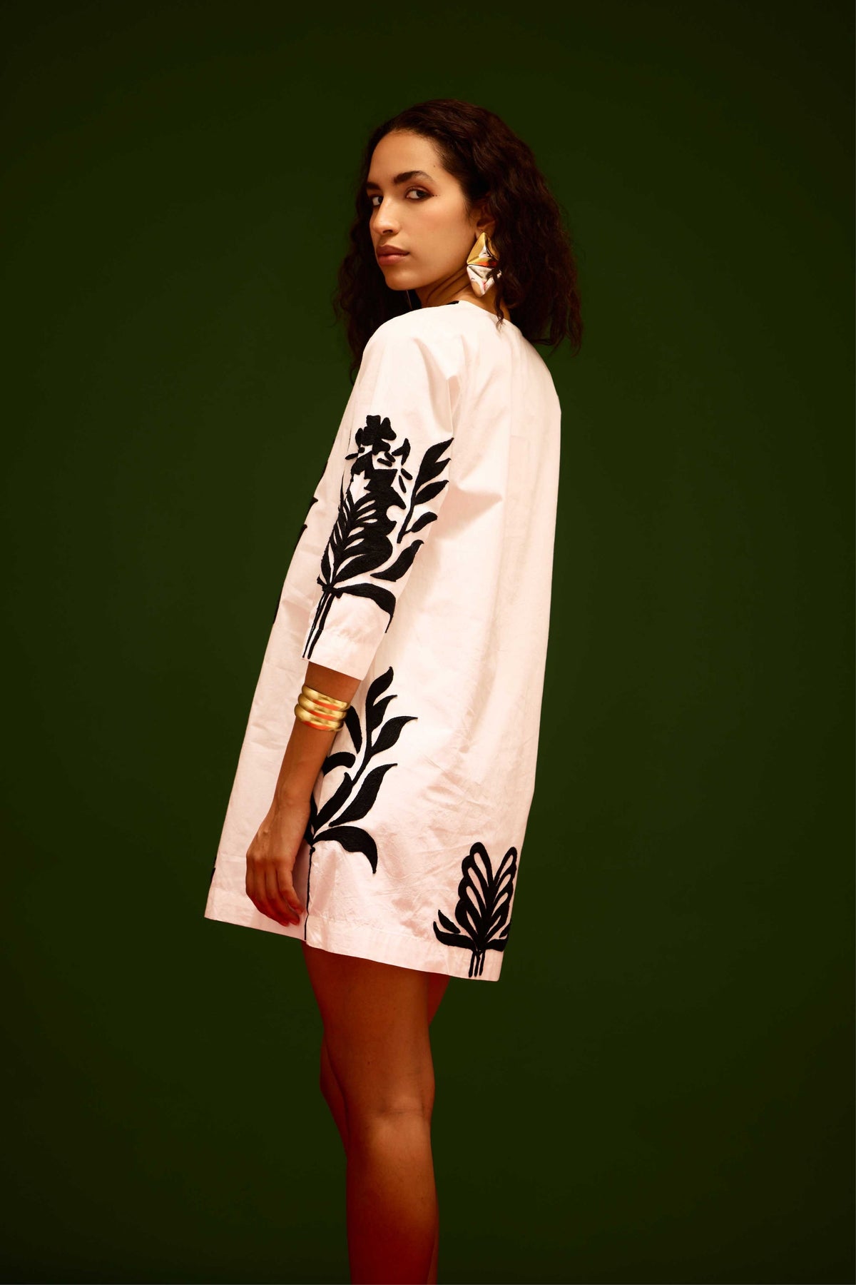 Ivory Shift Dress