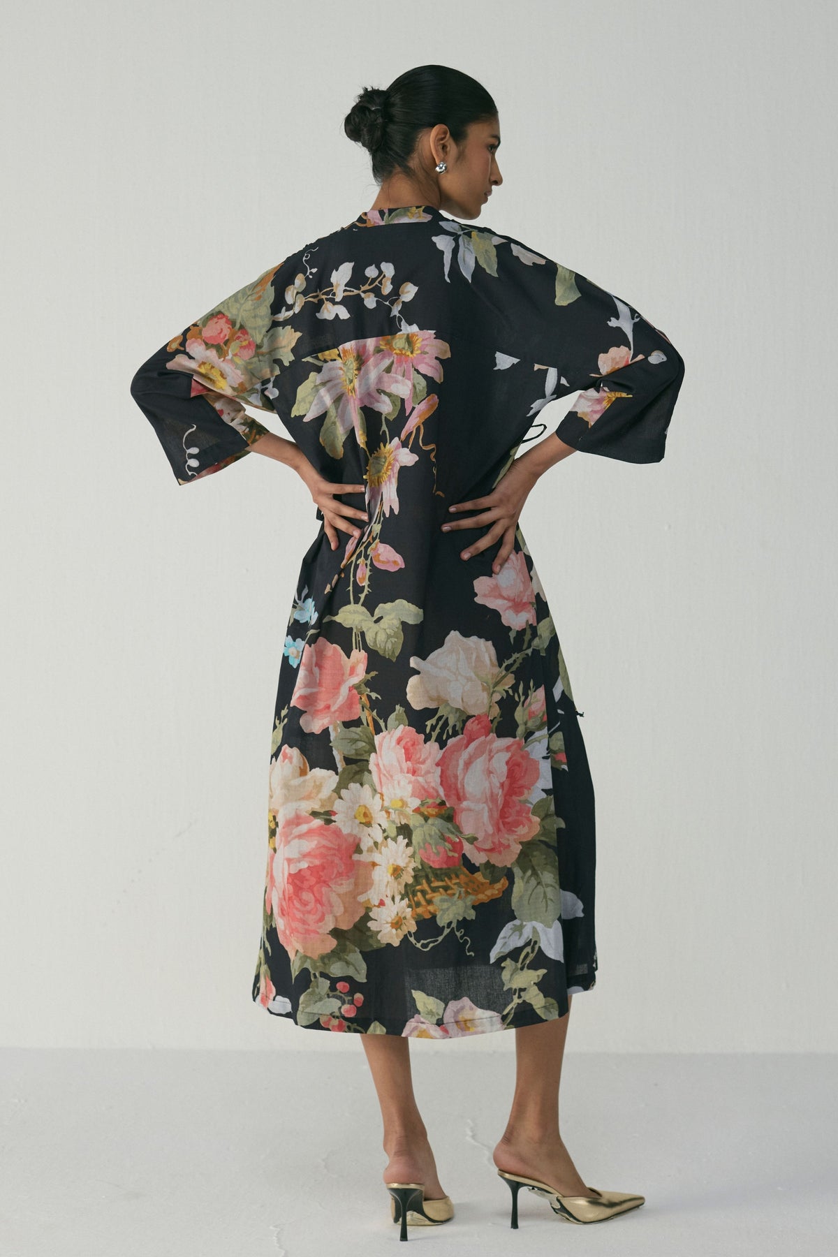 Carmine Kaftan Dress