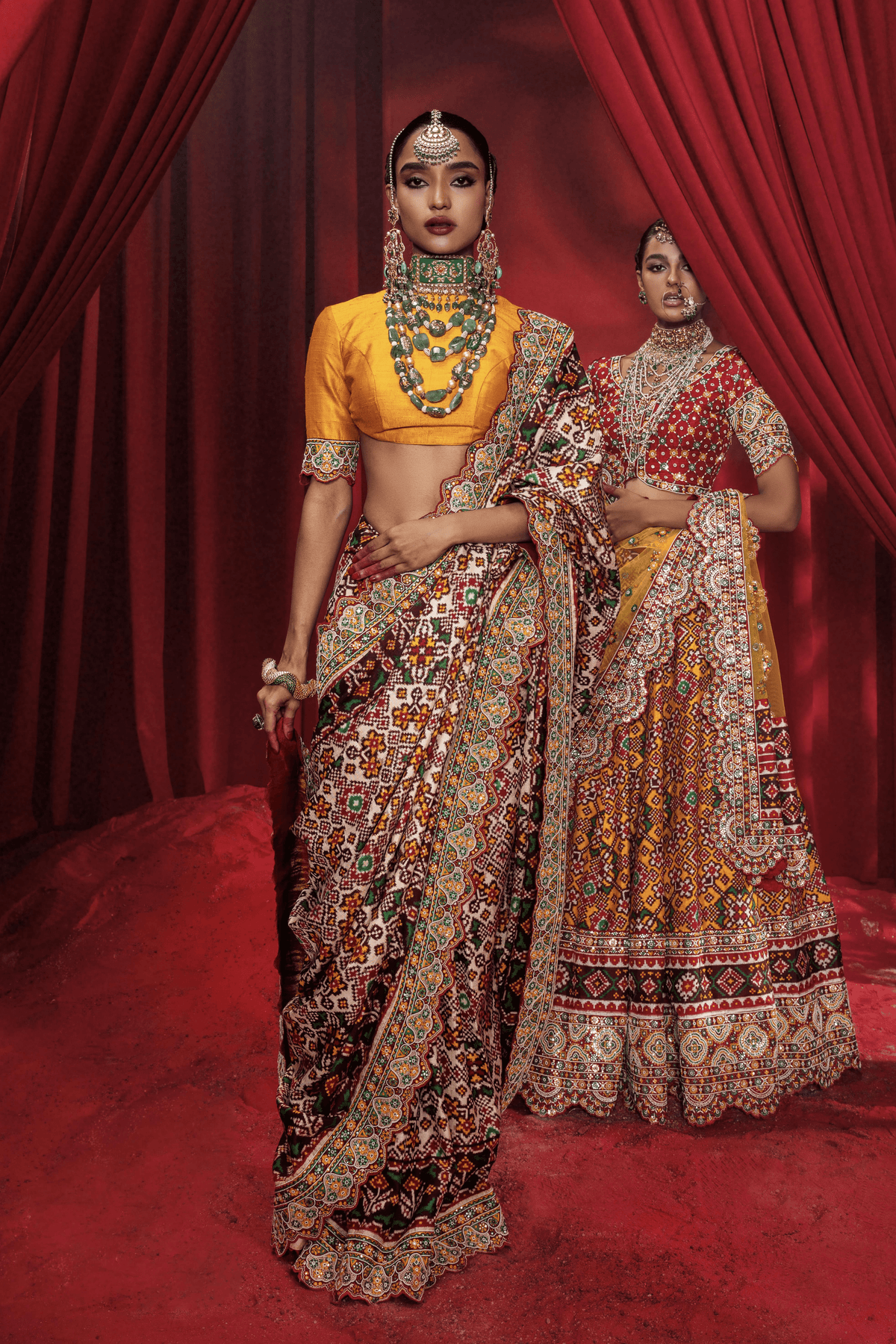Yellow Patola Lehnga