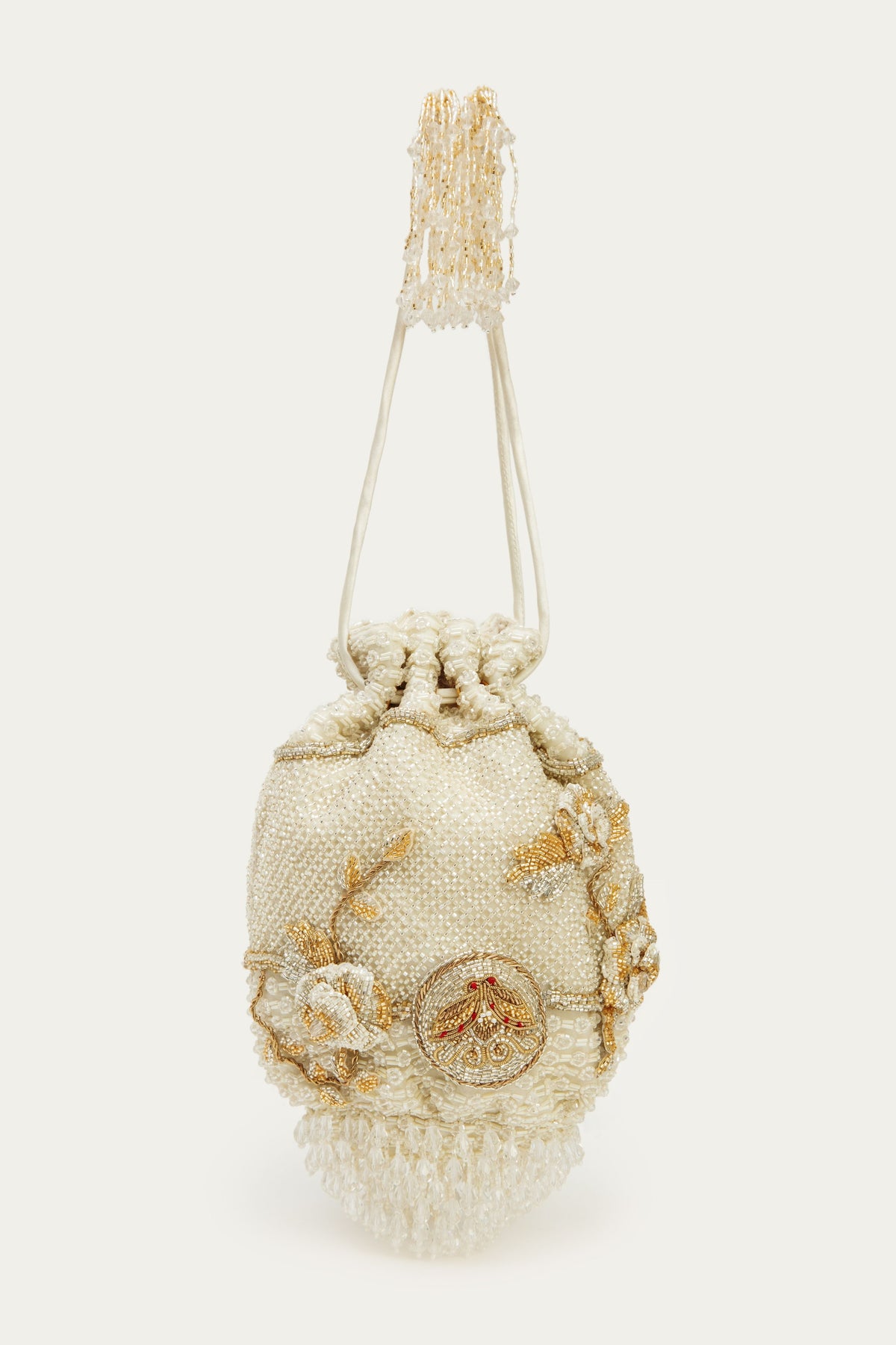 Ella Chandelier Drawstring Ivory