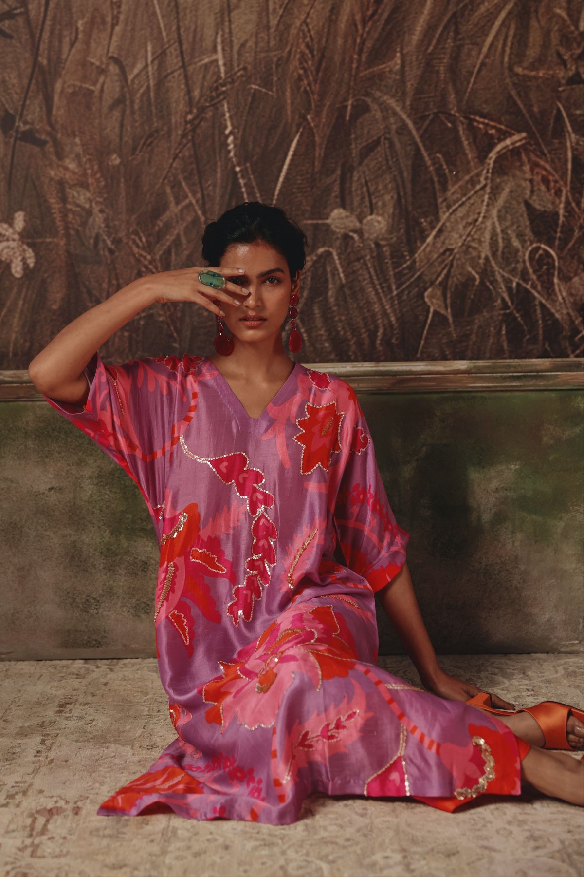 Garden Caravan Kurta Set