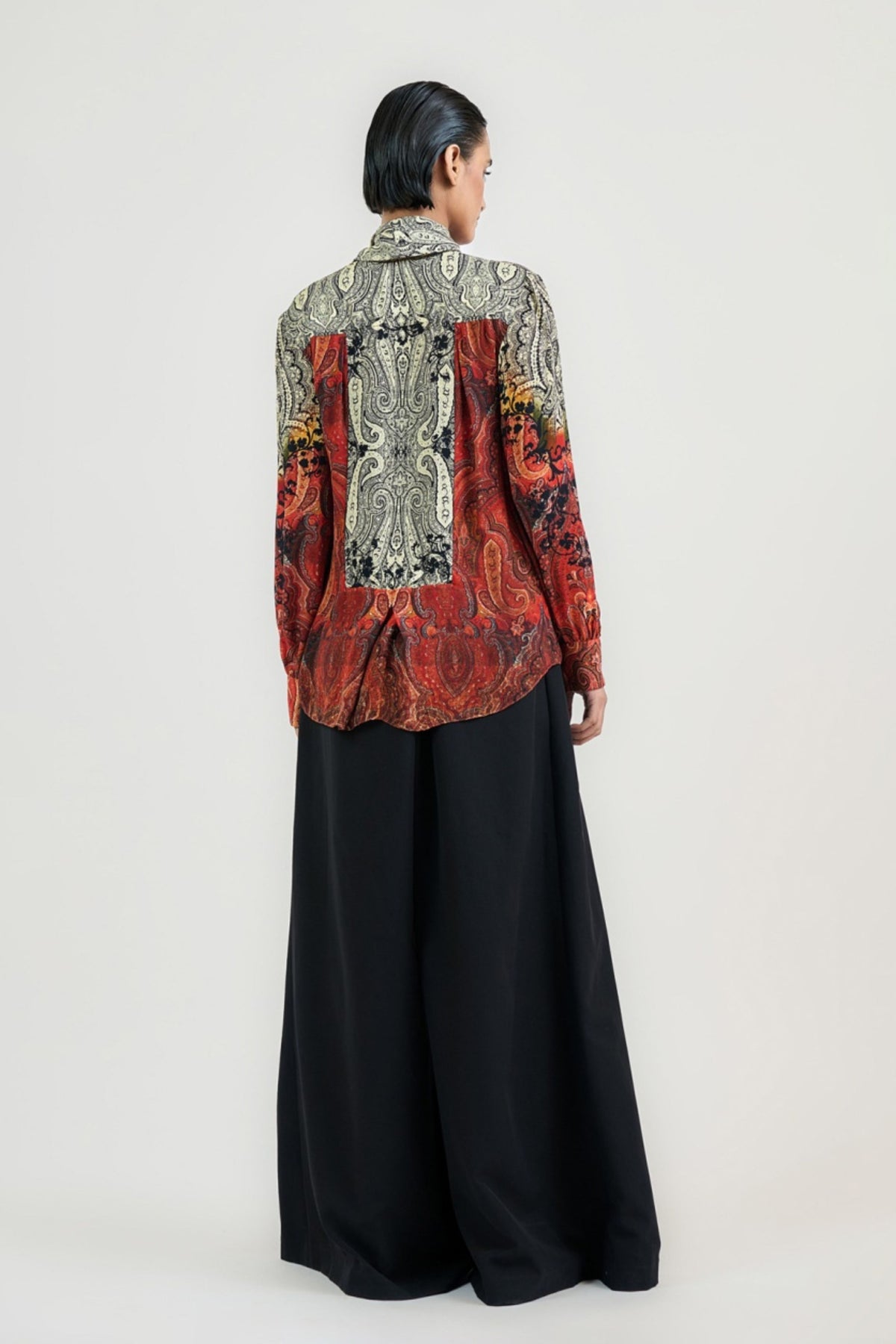 The Oriental Tie Up Shirt