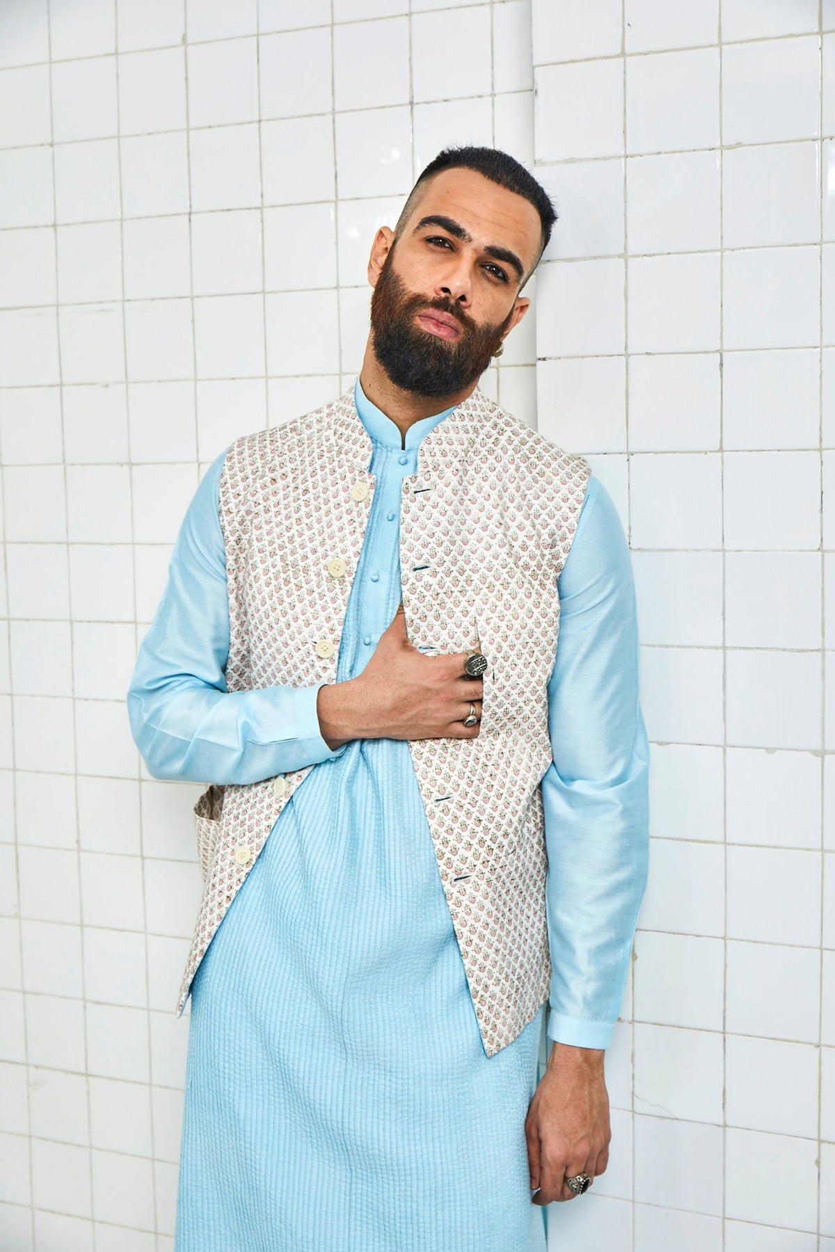 Pushad Reversible Nehru Jacket