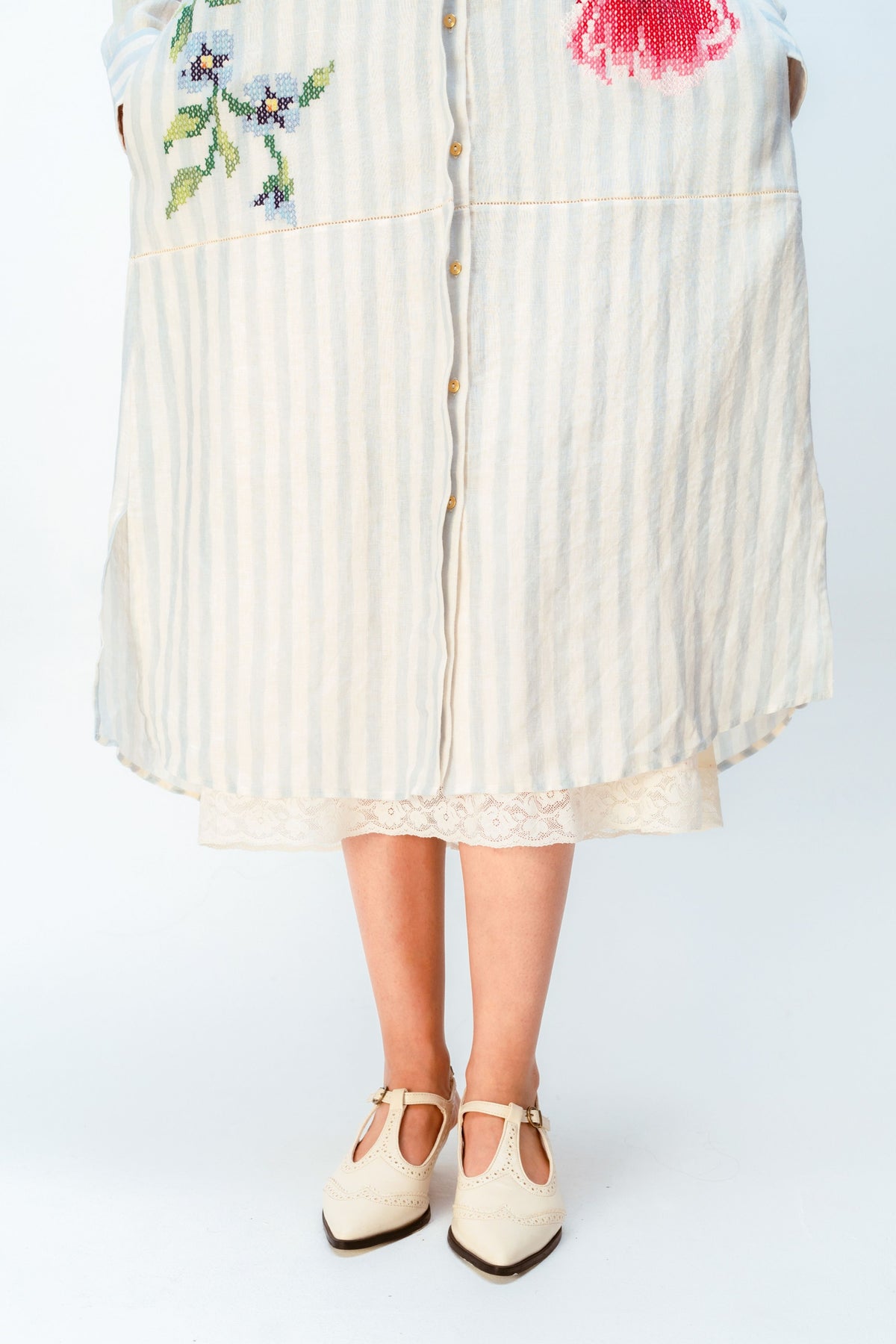 Clouded Ribbon Dress
