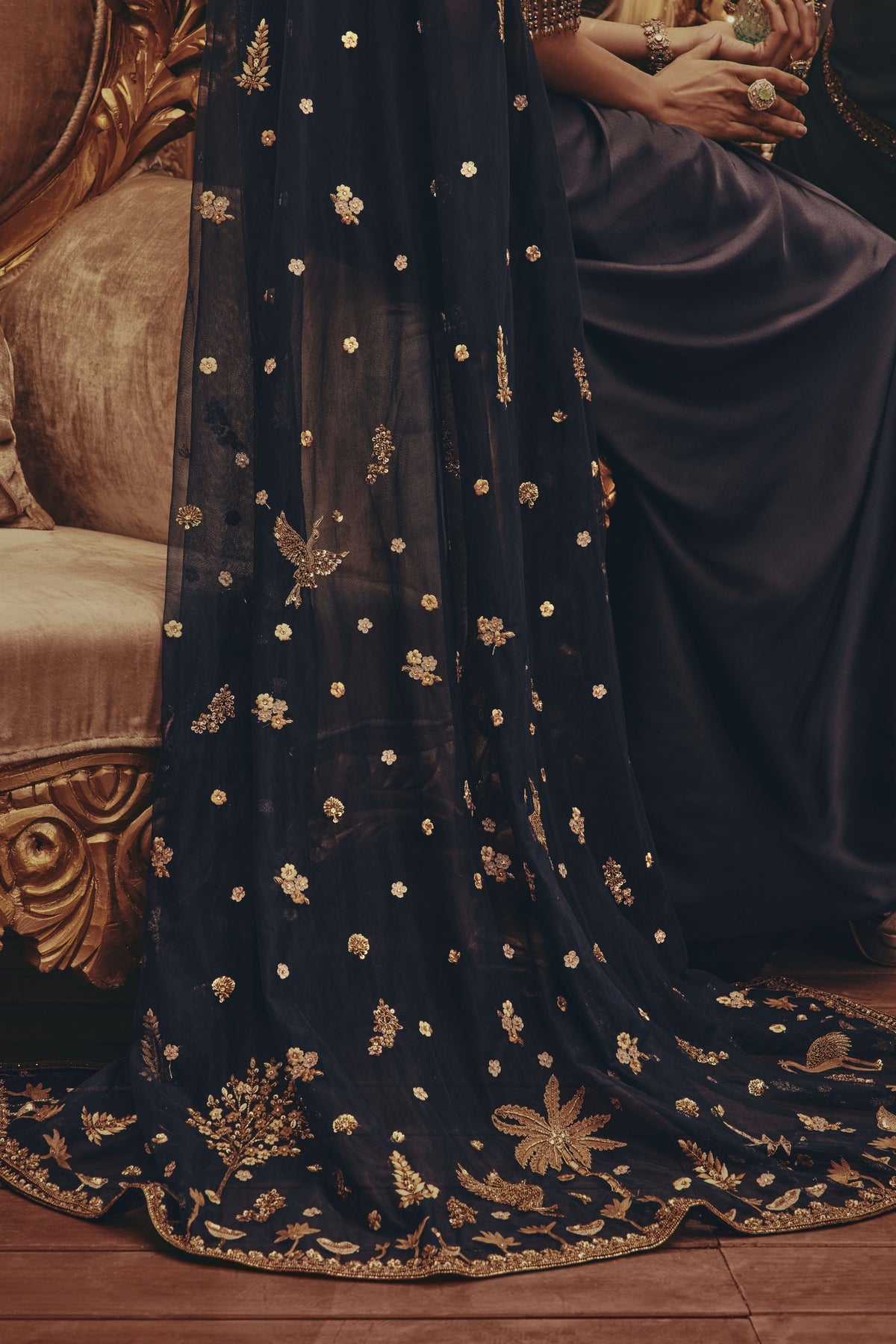 Harriet Blue Cape Set