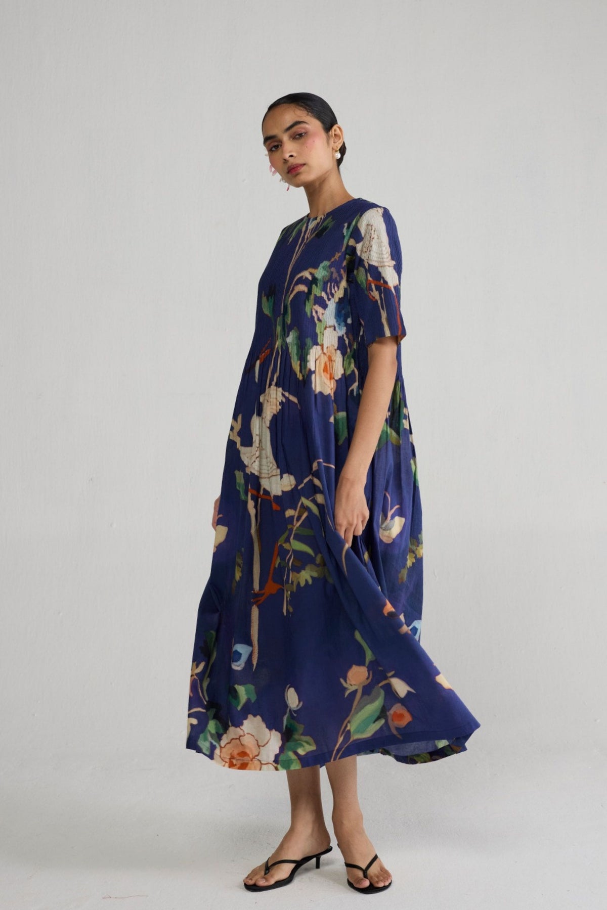 Fuji Pintucks Dress