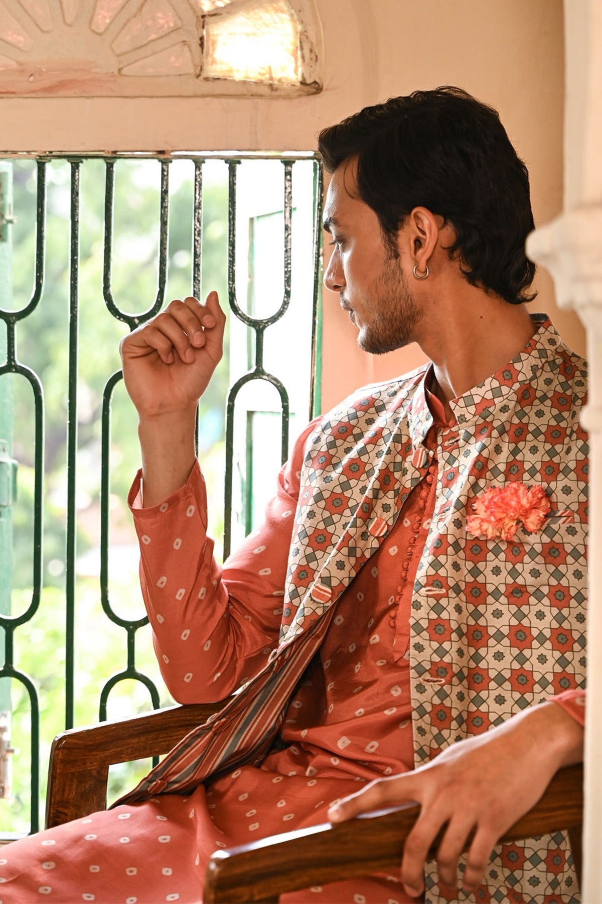 Amber Nehru Jacket Set