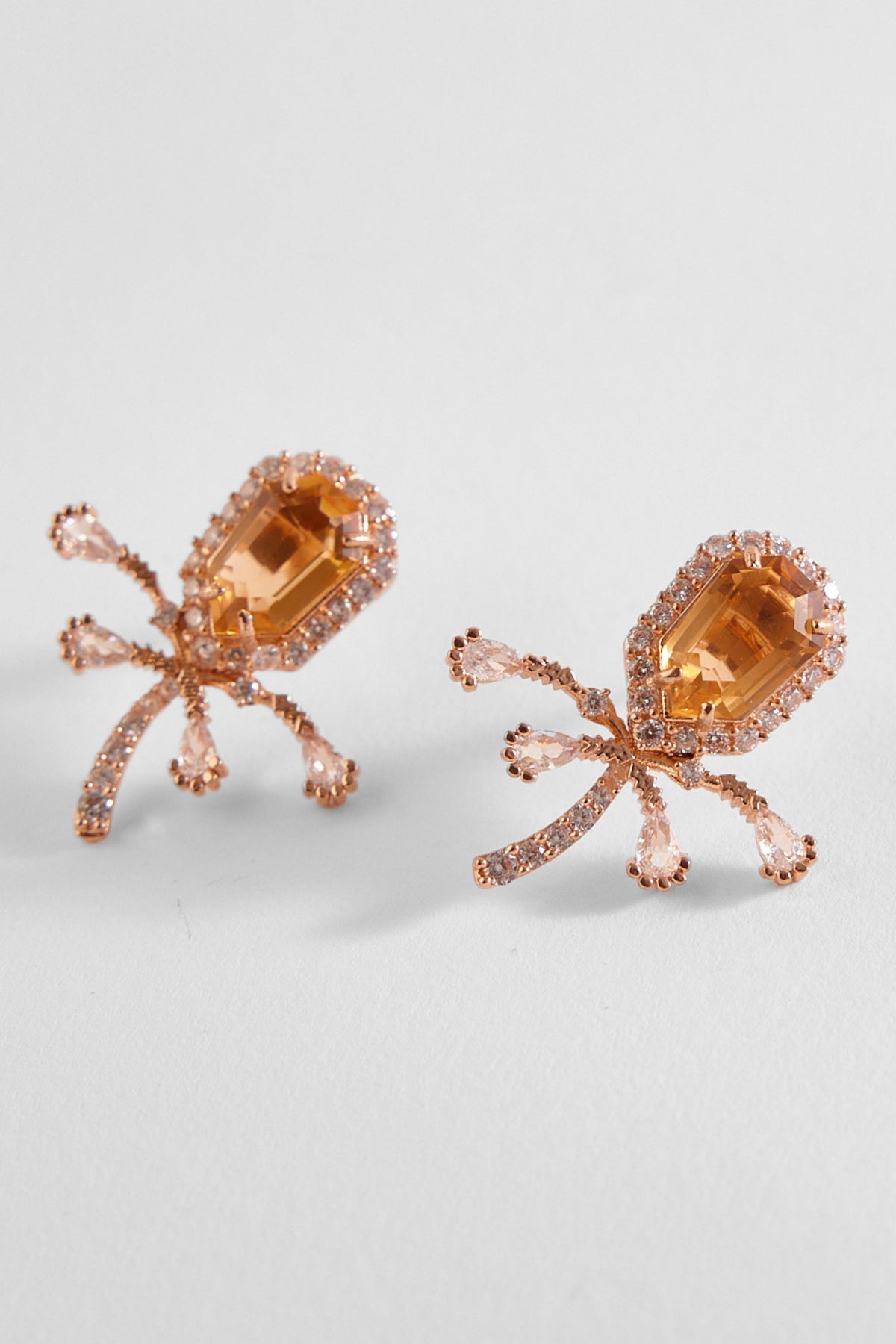 The Faena Mini Stud Earrings in Sapphire