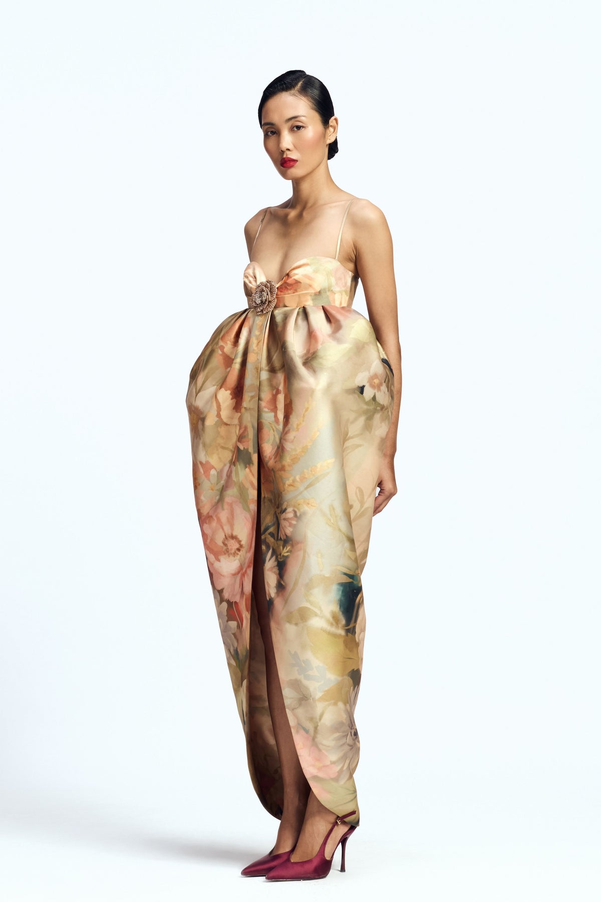 Draped Empire Cut Dress