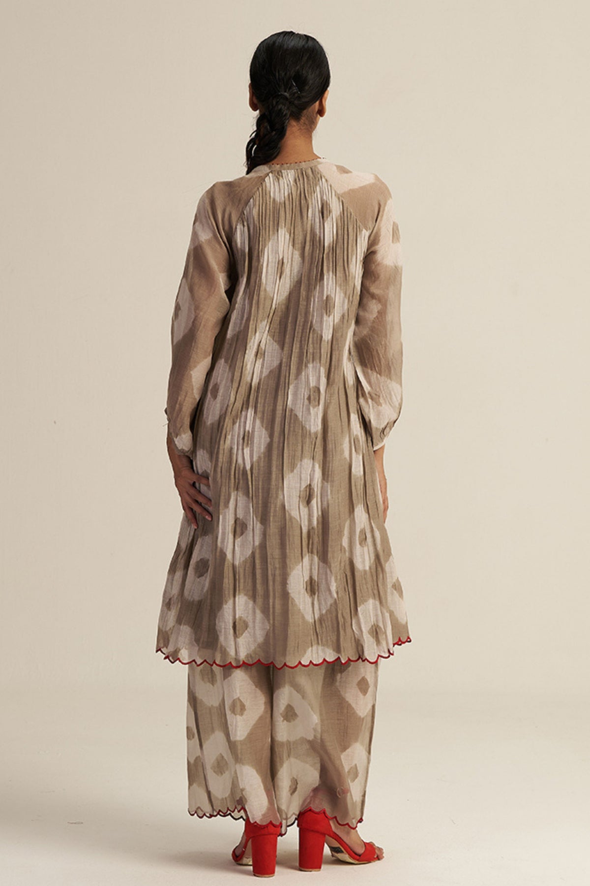 Grey Folio Tunic Set