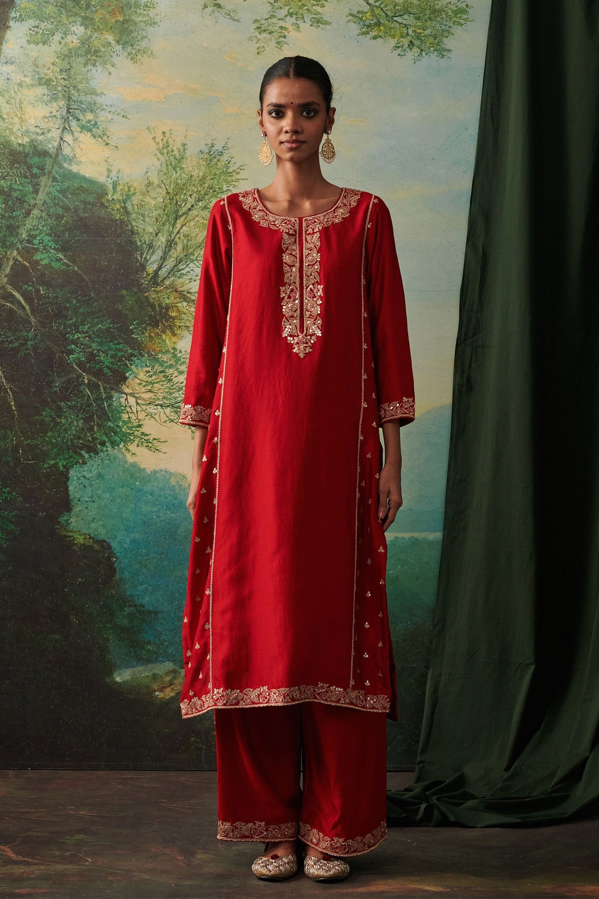 Jazabah Saiyan Tunic Set
