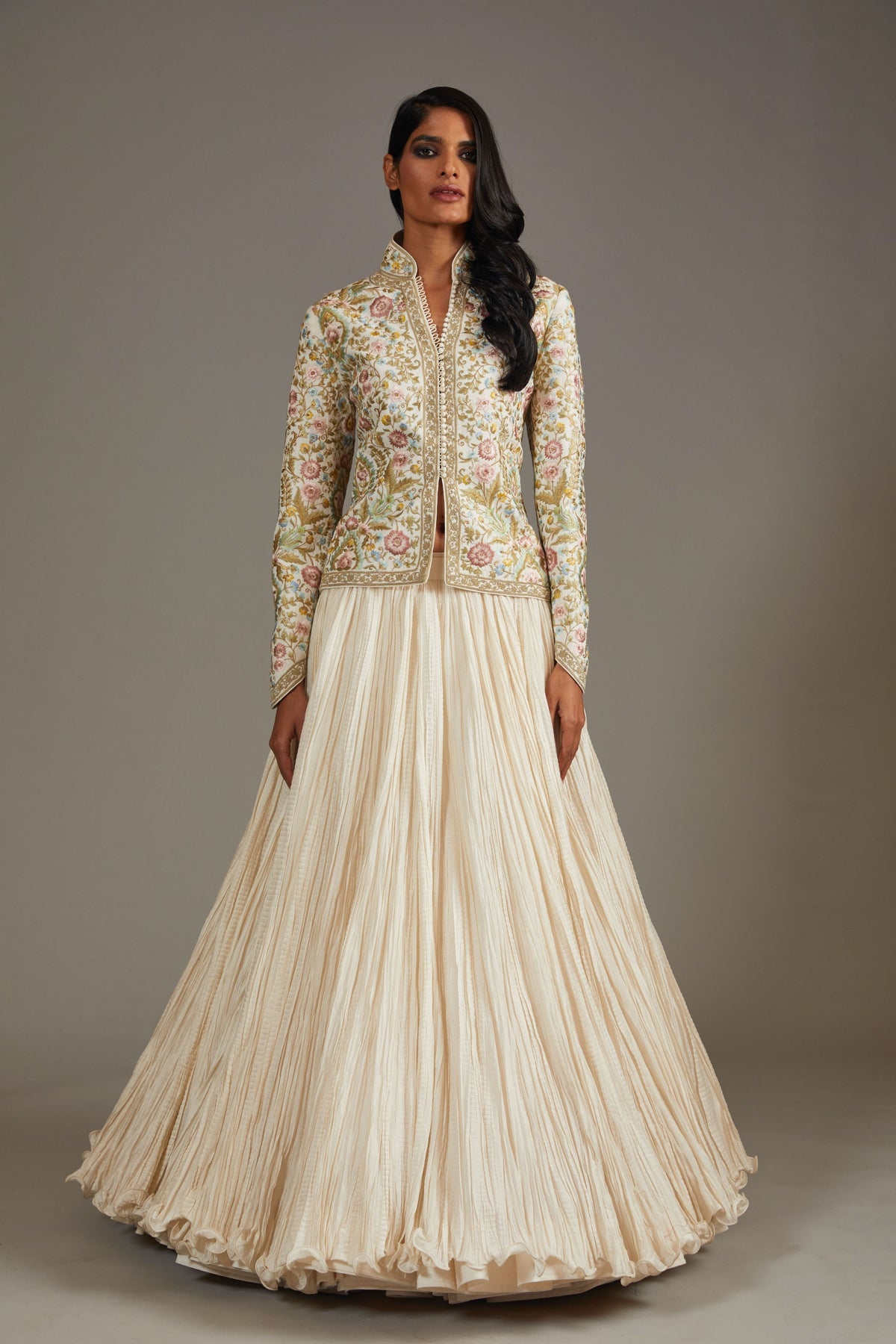 Ivory Embroidered Jacket