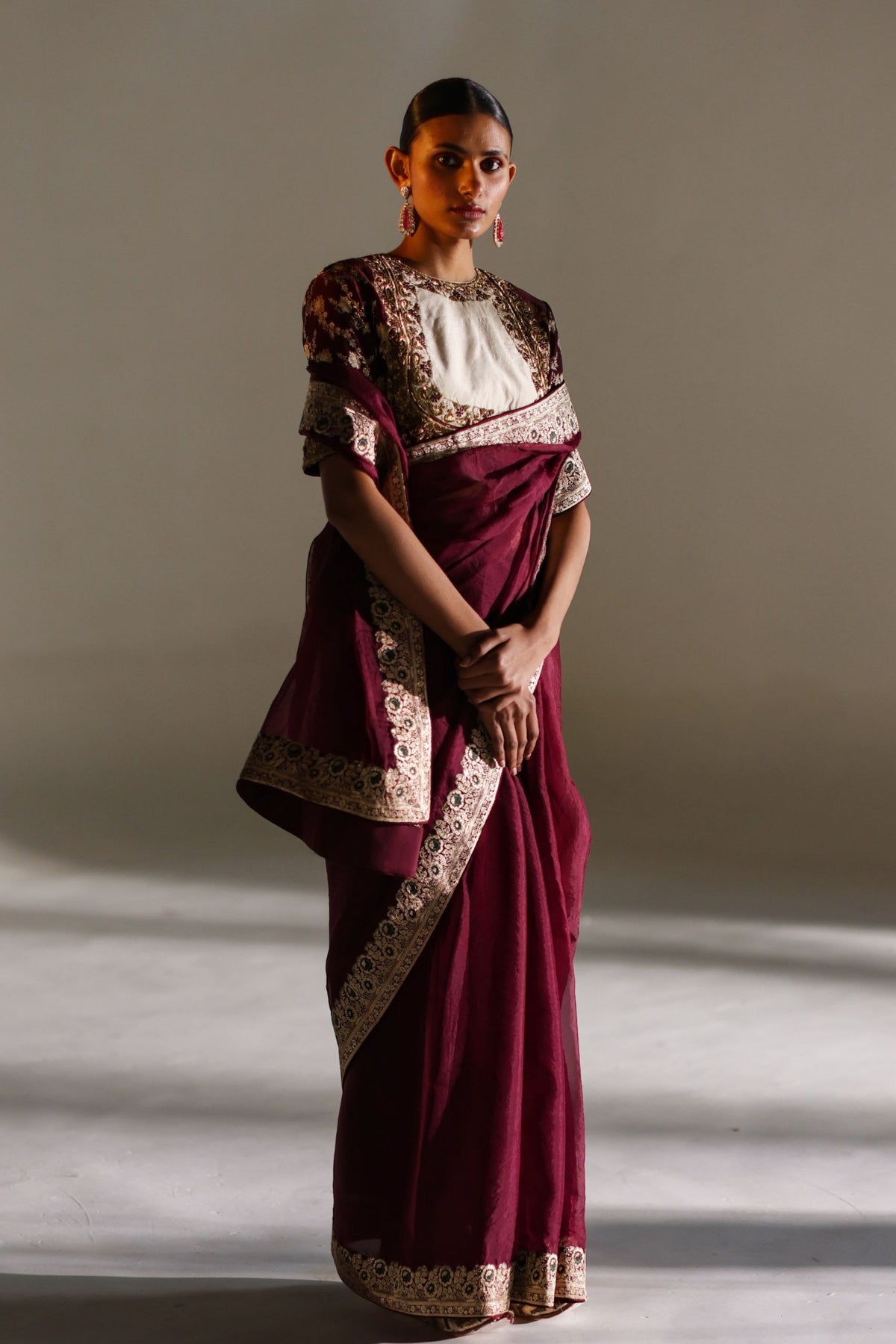 Liza Organza Silk Saree