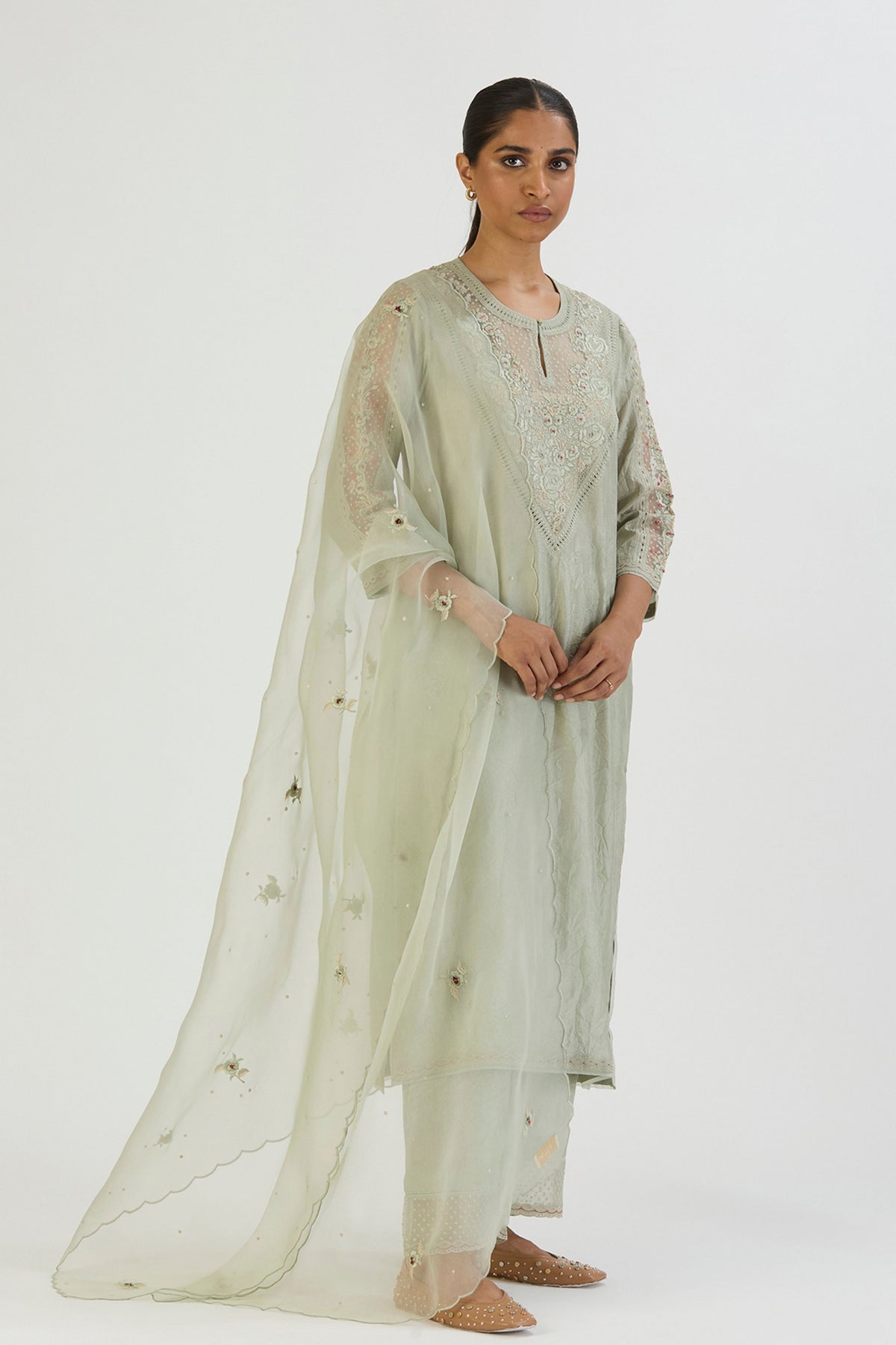 Blue Inaayat Kurta and Pant