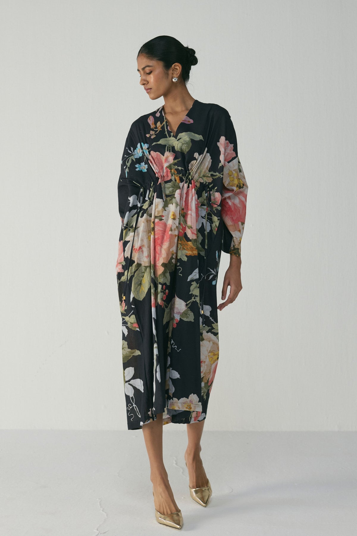 Carmine Kaftan Dress
