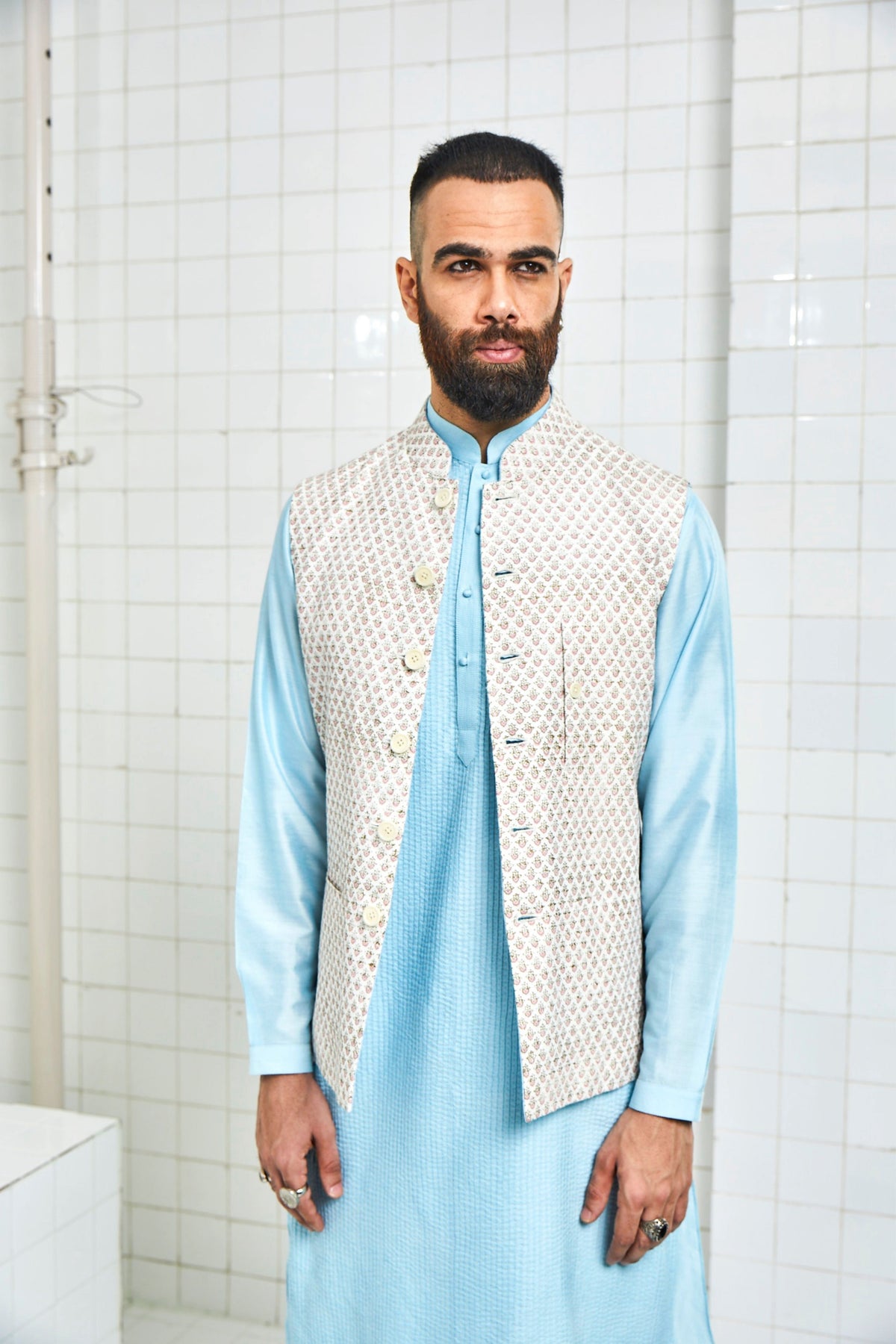 Pushad Reversible Nehru Jacket