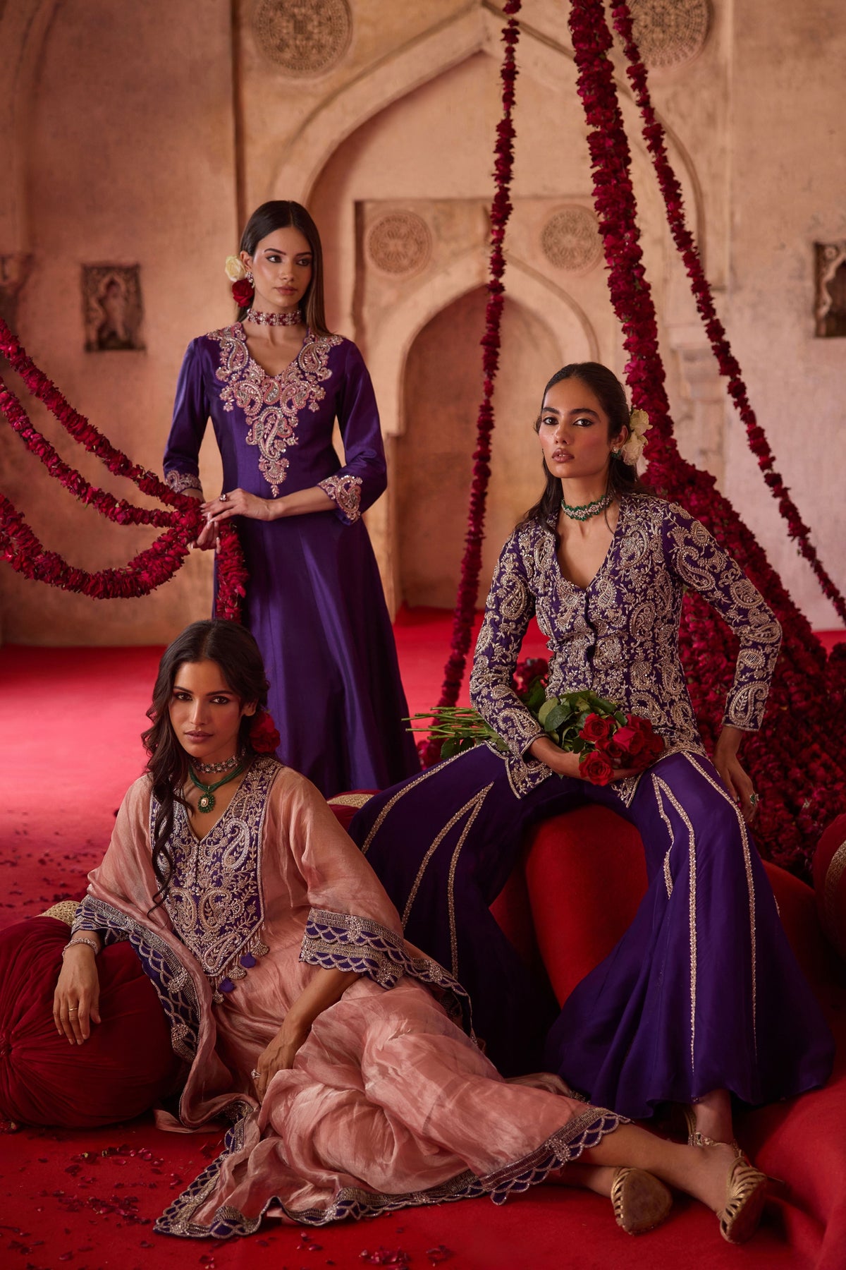 Tavleen Kaftan Set