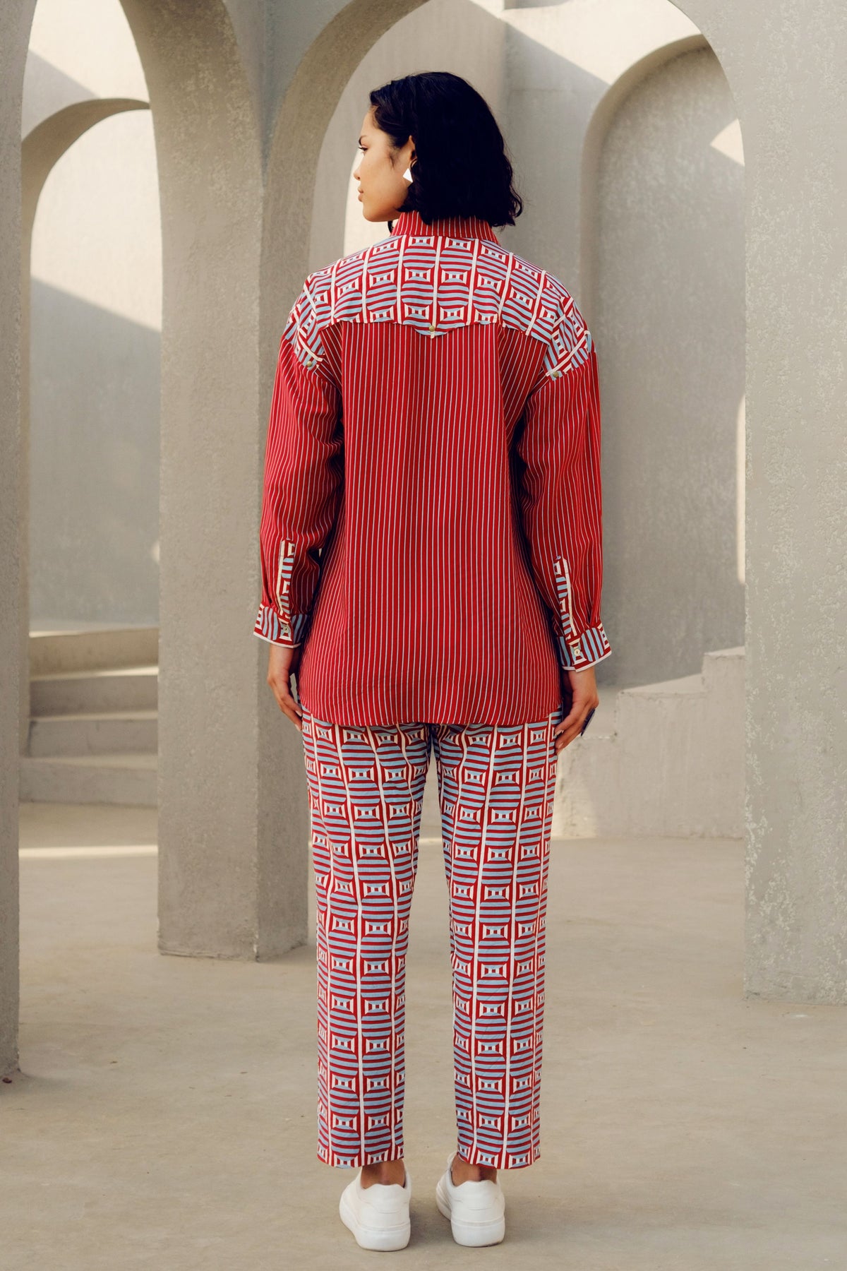 Red Illusion Shirt