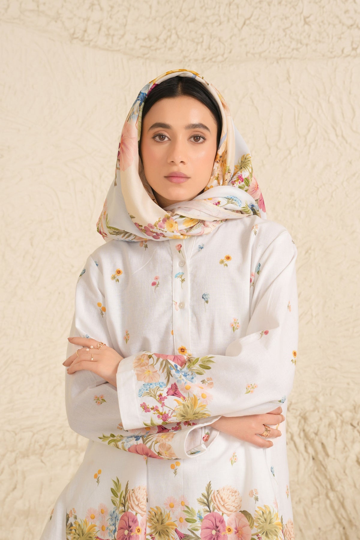 Floral Scarf