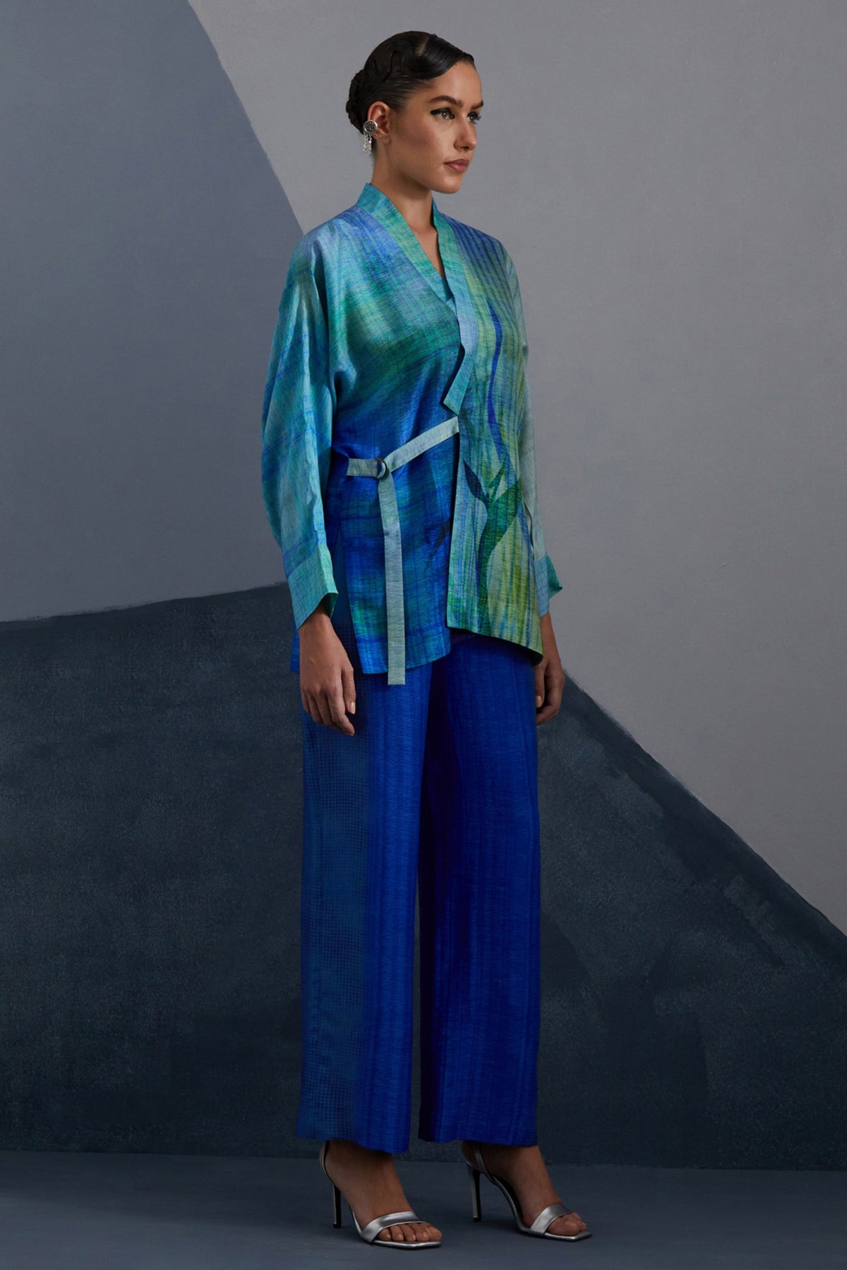 Cascade Oceanic Teal Co-ord Set